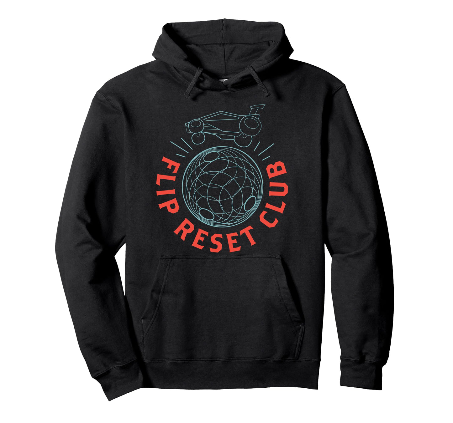 Simple Rocket Soccer League Flip Hoodie - Aesthetic Graphic for Adults - T-Shirt, Sweatshirt, Hoodie