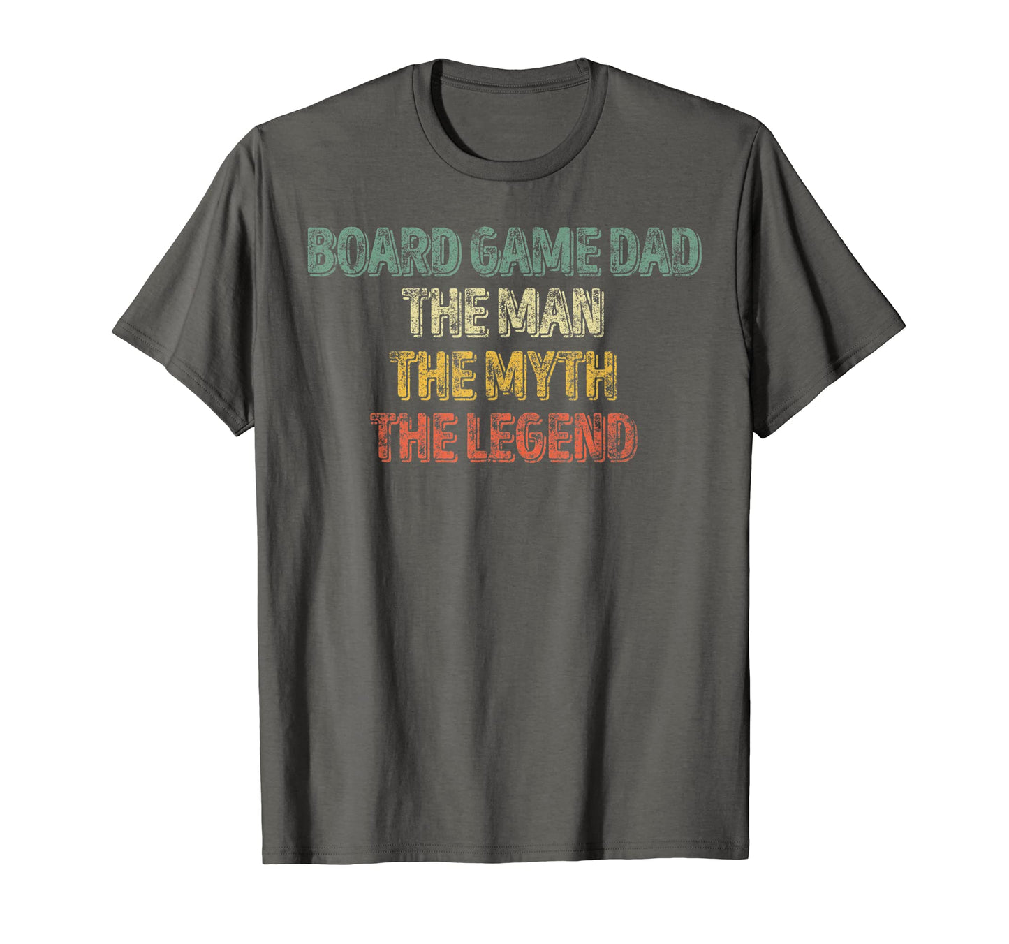 Mens Board Game Dad Myth Legend T-Shirt - Trendy Graphic for Adults - T-Shirt, Sweatshirt, Hoodie