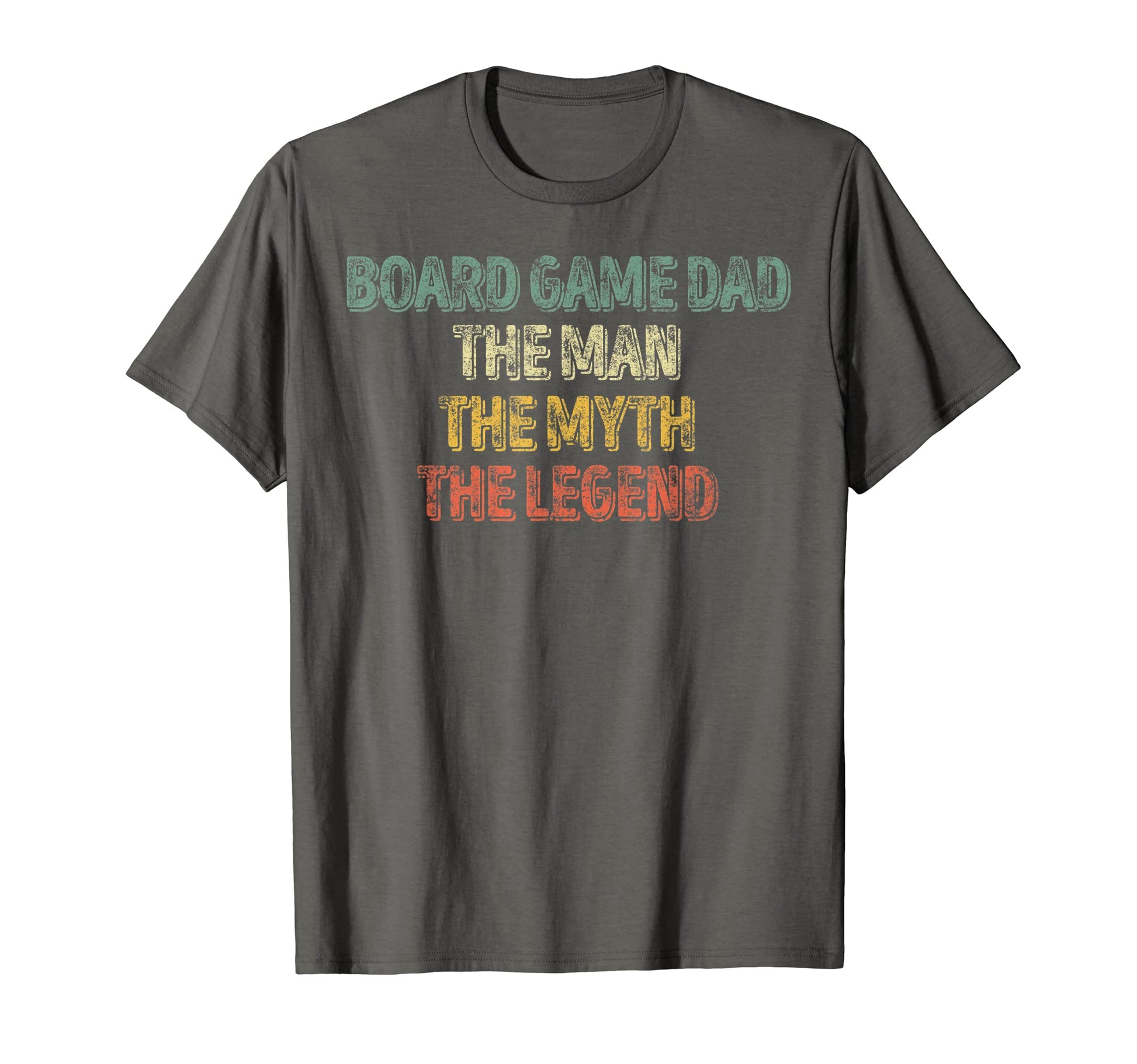 Mens Board Game Dad Myth Legend T-Shirt - Trendy Graphic for Adults - T-Shirt, Sweatshirt, Hoodie