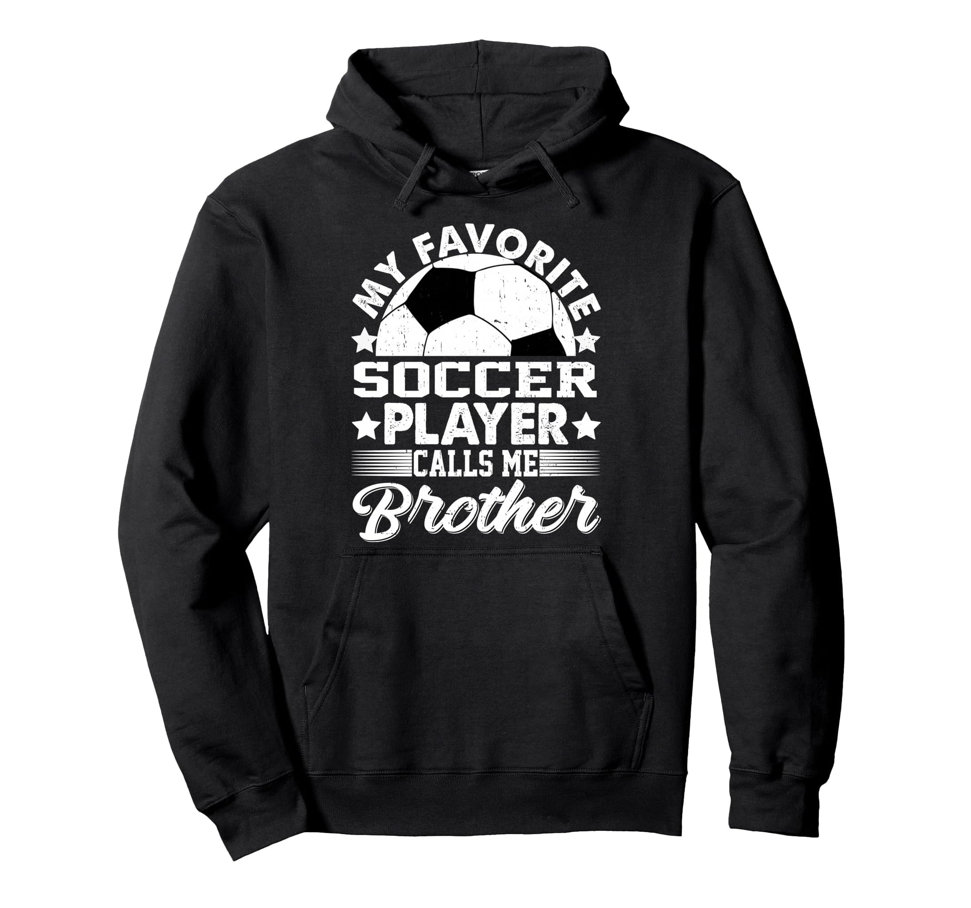 My Favorite Soccer Player Calls Me Hoodie - Fun Novelty Design for Adults - T-Shirt, Sweatshirt, Hoodie