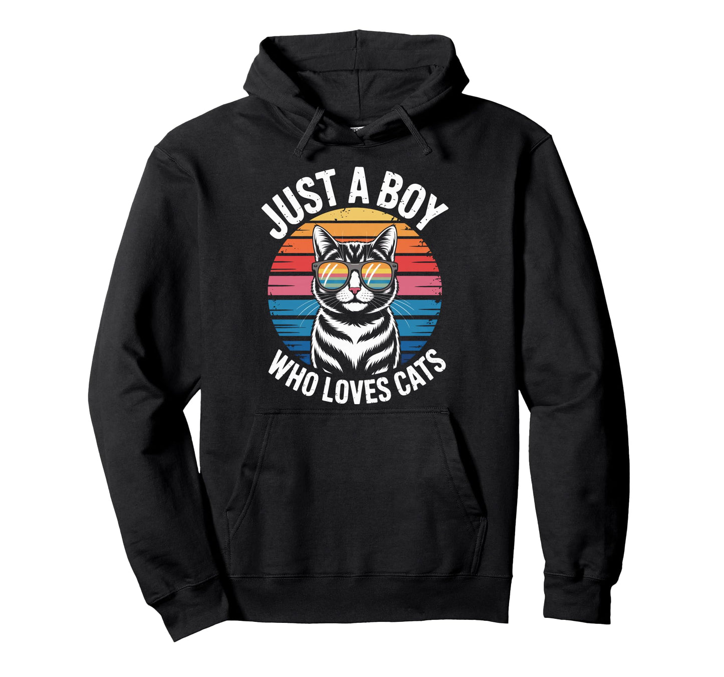 Feline Obsessed Just Who Loves Cats Cat Hoodie - Fun Novelty Design Unisex - T-Shirt, Sweatshirt, Hoodie