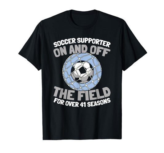 41 Years Old Player Team Sports T-Shirt - Casual Everyday Wear Unisex - T-Shirt, Sweatshirt, Hoodie