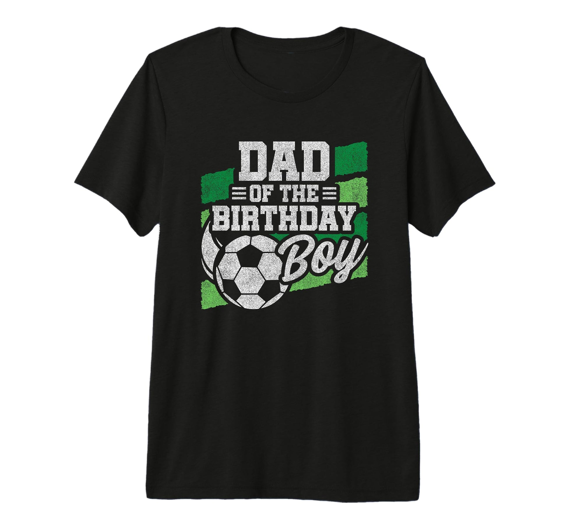 Birthday Dad Soccer Birthday Soccer T-Shirt - Aesthetic Graphic for Adults - T-Shirt, Sweatshirt, Hoodie