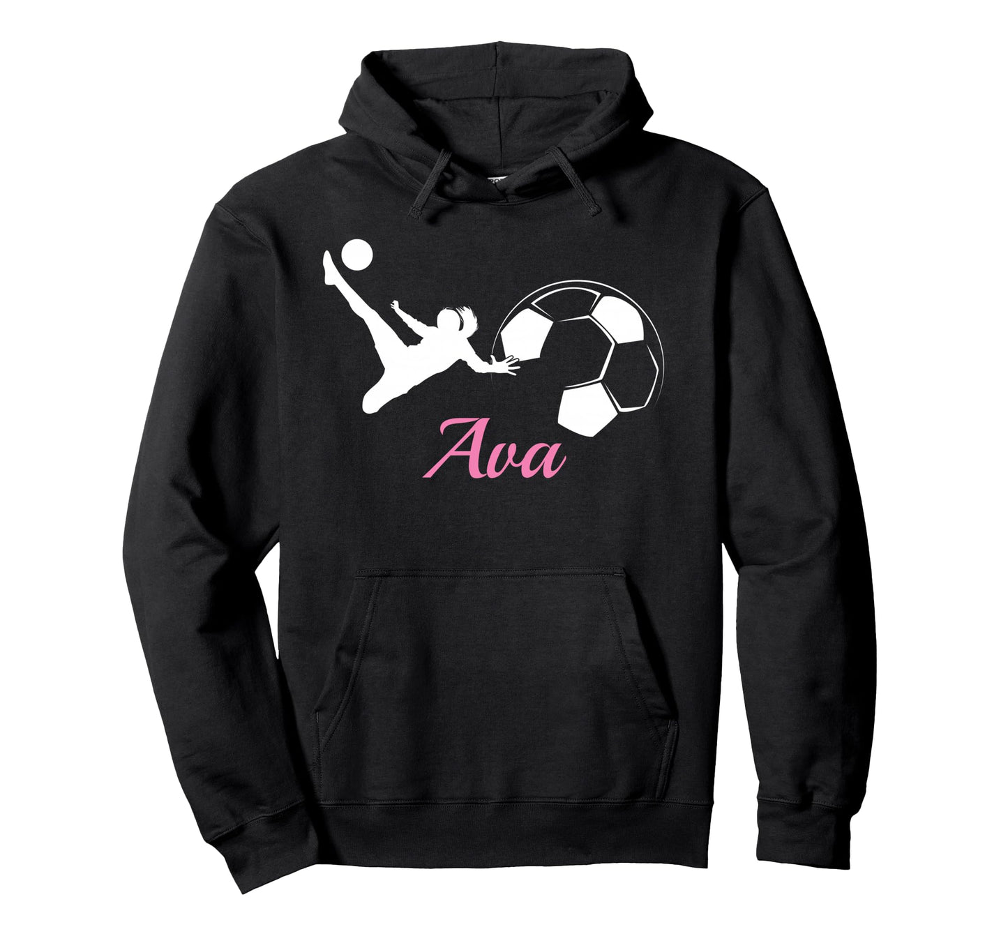 Ava Name Gift Personalized Soccer Hoodie - Trendy Graphic Men Women - T-Shirt, Sweatshirt, Hoodie