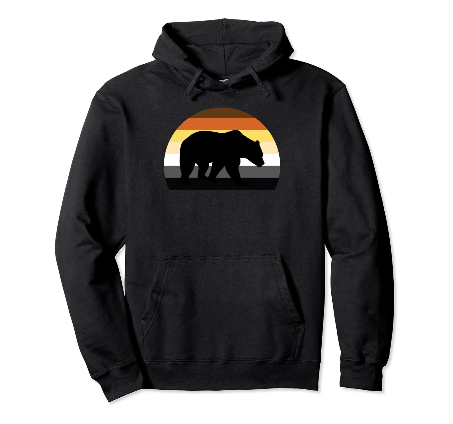 Lgbt Papa Mens Gay Pride Month Gay Bear Hoodie - Custom Art Print Unisex - T-Shirt, Sweatshirt, Hoodie