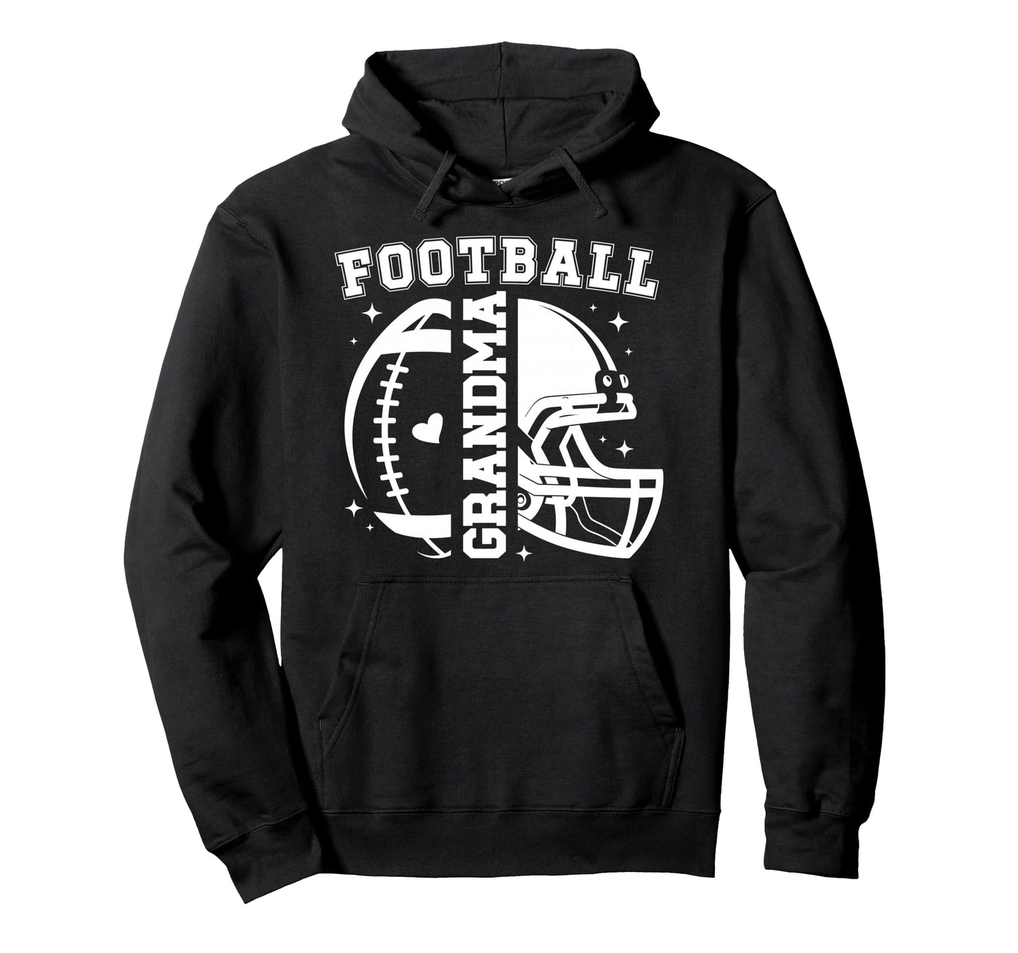 Football Grandma Football Player Hoodie - Streetwear Style Men Women - T-Shirt, Sweatshirt, Hoodie