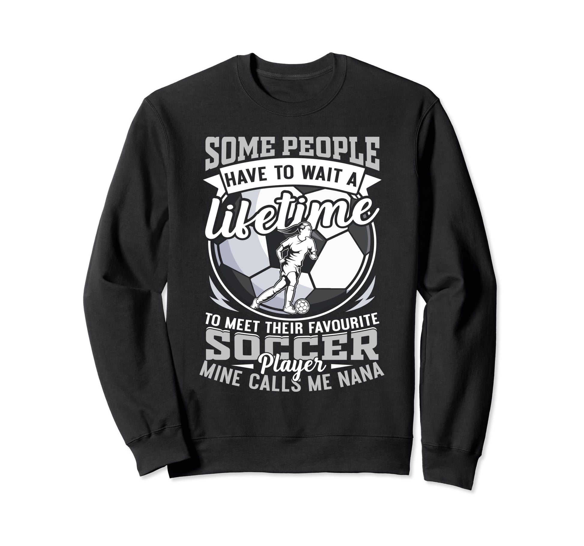 My Favorite Soccer Player Calls Me Sweatshirt - Novelty Apparel Men Women - T-Shirt, Sweatshirt, Hoodie