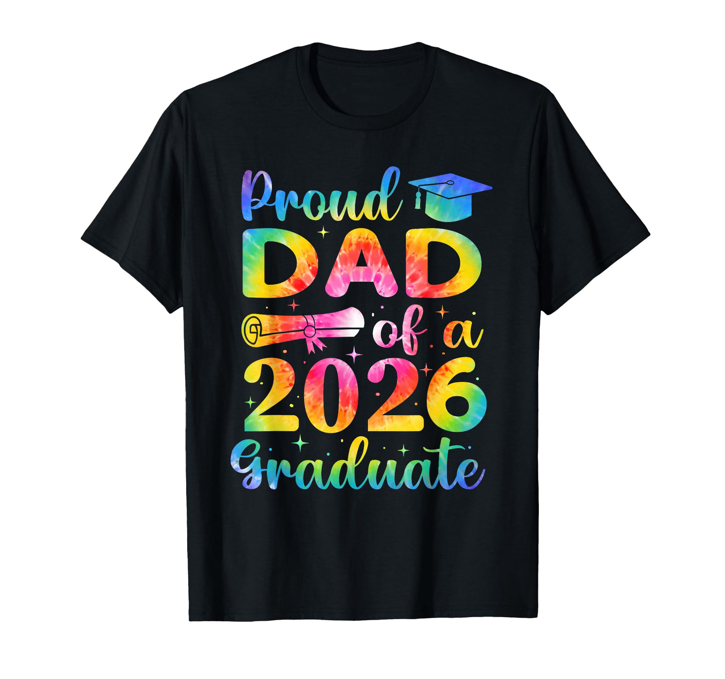 Senior Dad 2026 Graduation Proud T-Shirt - Fun Novelty Design Men Women - T-Shirt, Sweatshirt, Hoodie