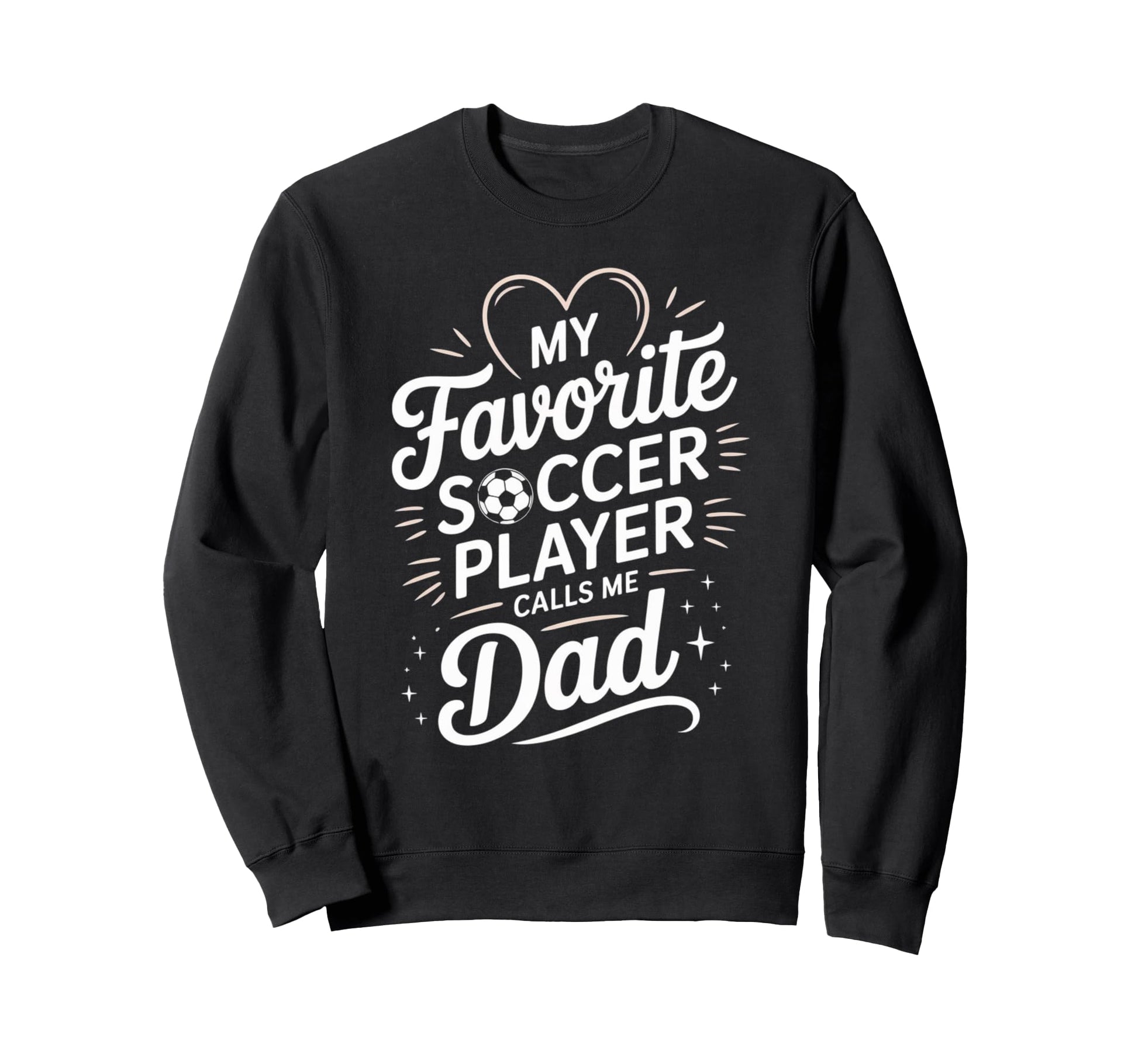 My Favorite Soccer Player Calls Me Sweatshirt - Minimalist Print Unisex - T-Shirt, Sweatshirt, Hoodie