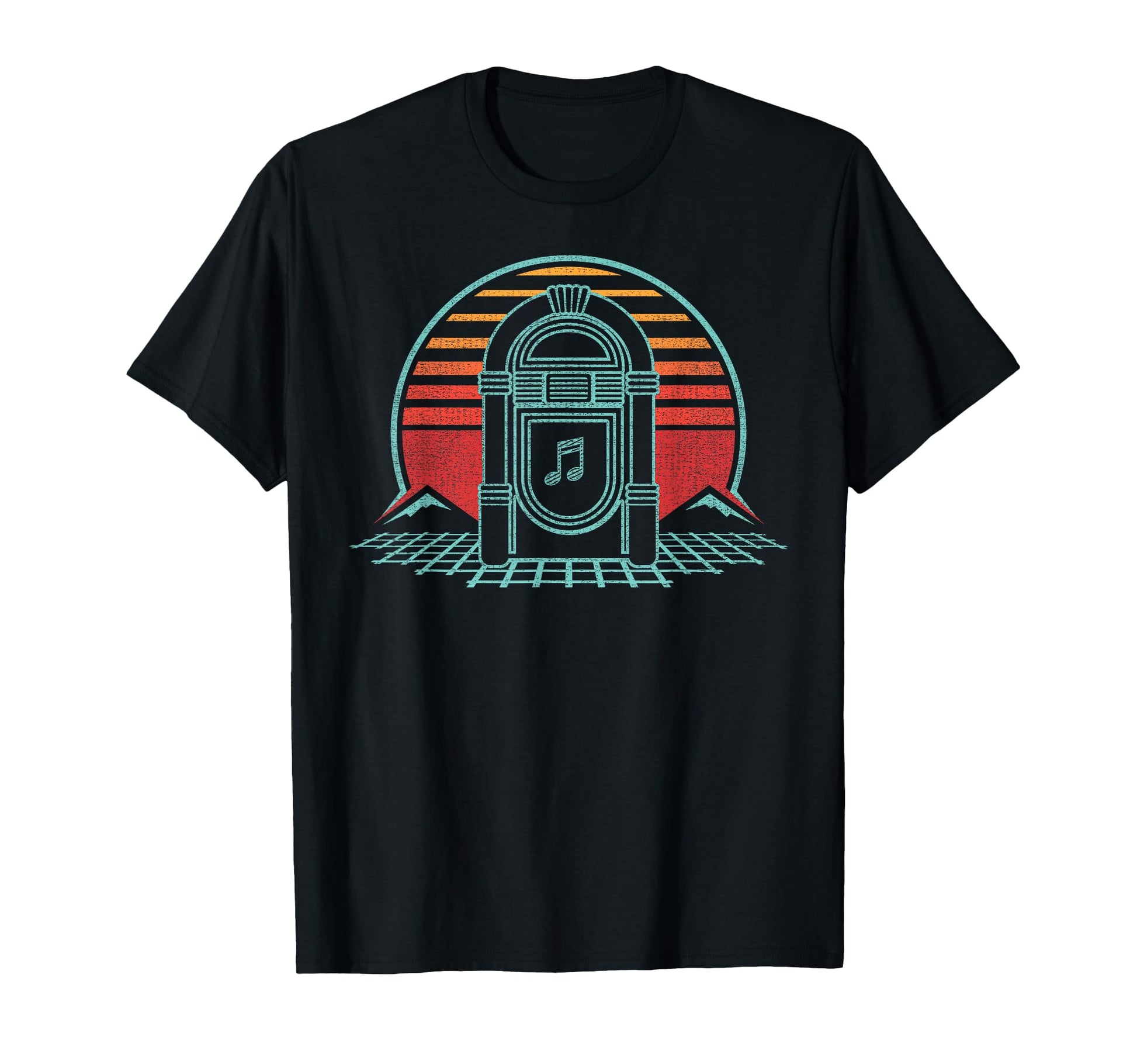 Jukebox 80S Karaoke Gift T-Shirt - Casual Everyday Wear for Adults - T-Shirt, Sweatshirt, Hoodie