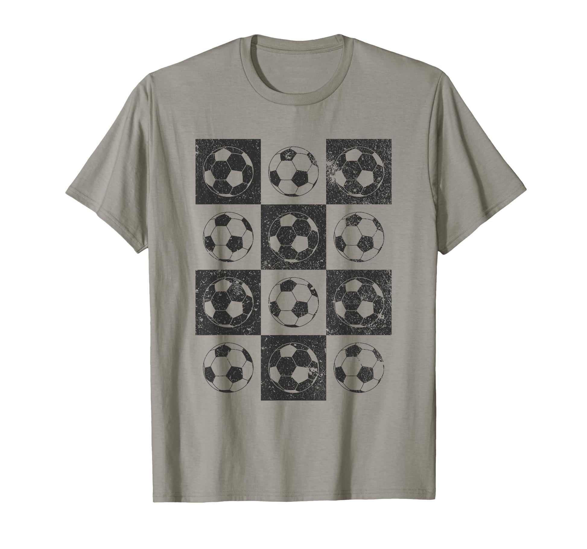 Checkerboard Checkered Soccer Lover T-Shirt - Novelty Apparel Unisex - T-Shirt, Sweatshirt, Hoodie