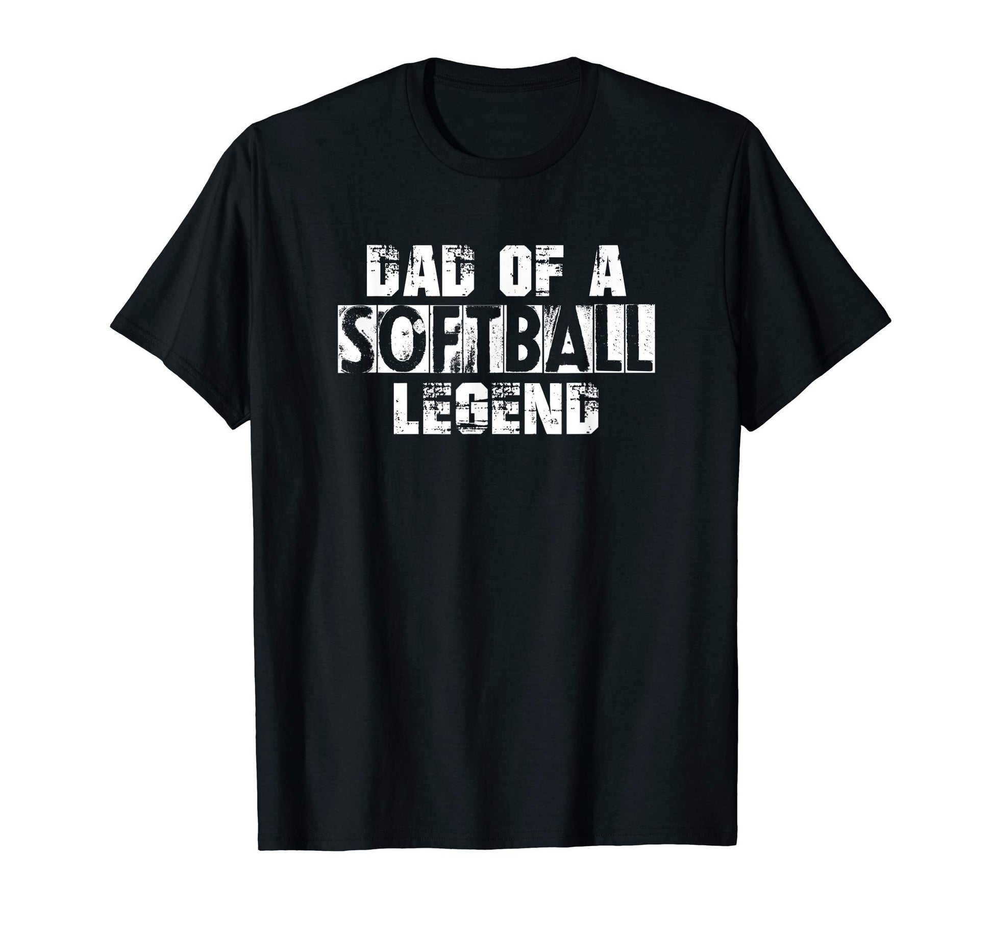 Mens Dad Softball Legend T-Shirt - Fun Novelty Design Unisex - T-Shirt, Sweatshirt, Hoodie