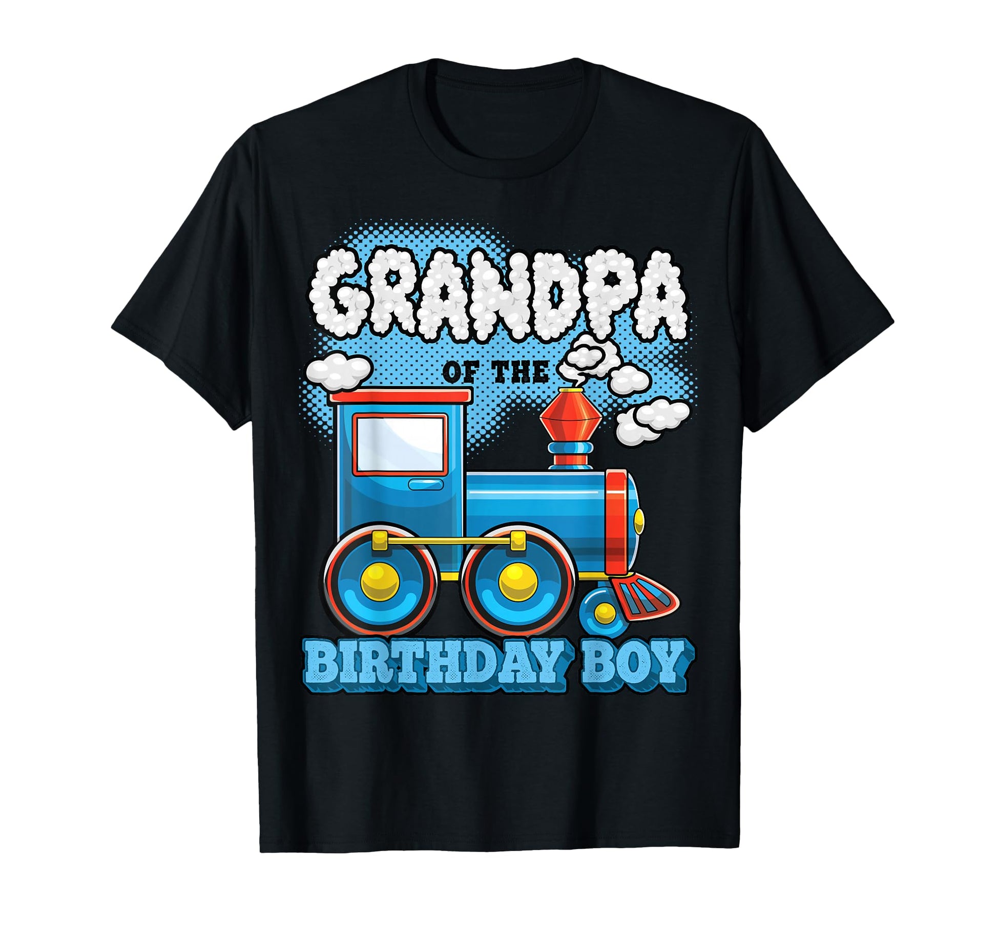 Im Grandpa Birthday Train Birthday T-Shirt - Graphic Print for Adults - T-Shirt, Sweatshirt, Hoodie
