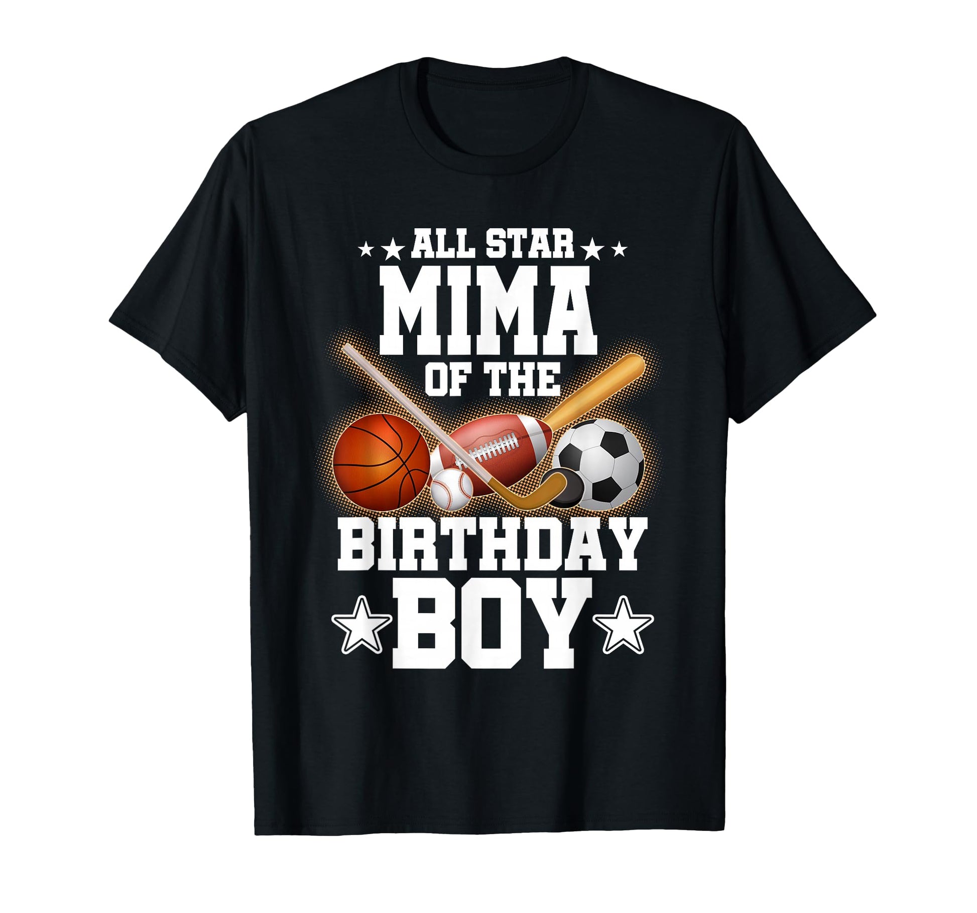 All Star Mima Birthday Basketball T-Shirt - Custom Art Print for Adults - T-Shirt, Sweatshirt, Hoodie