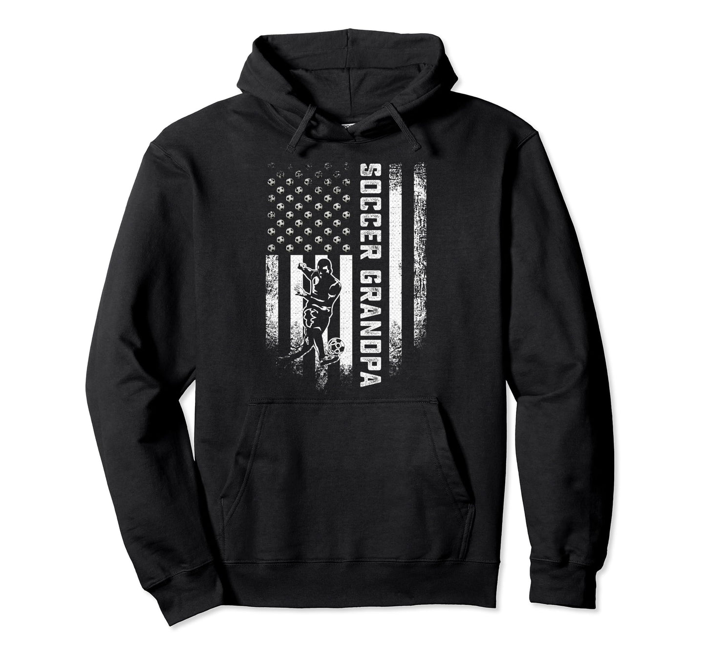 Usa American Flag Proud Soccer Hoodie - Minimalist Print for Adults - T-Shirt, Sweatshirt, Hoodie