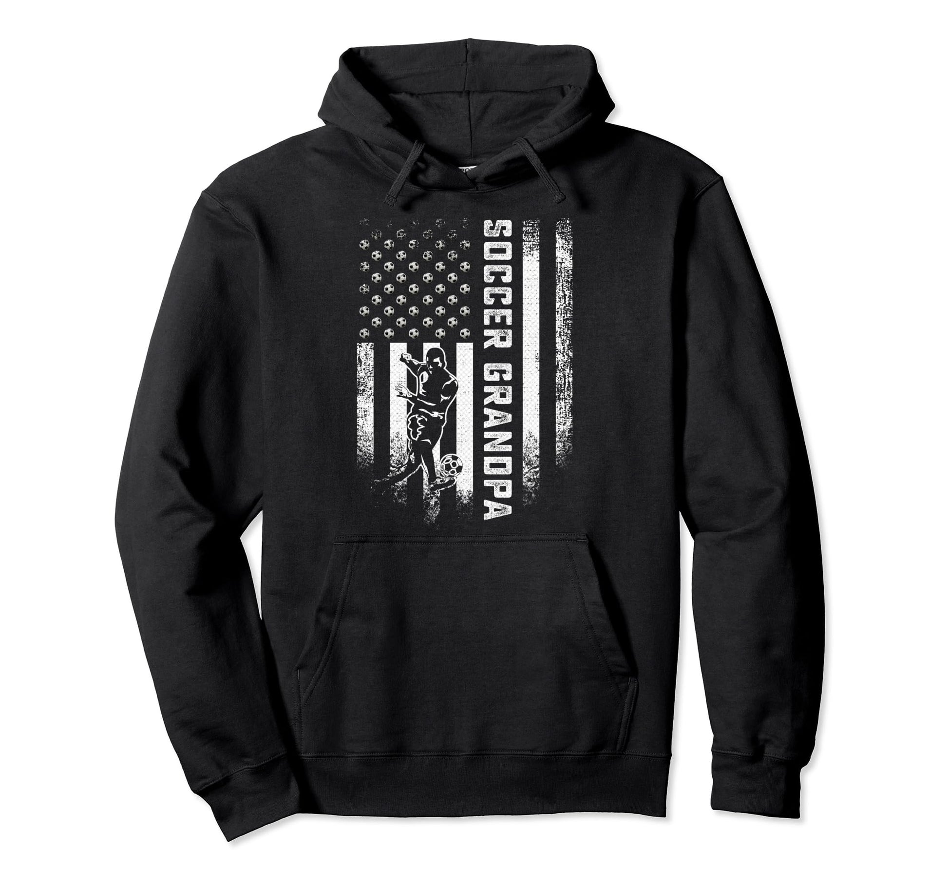 Usa American Flag Proud Soccer Hoodie - Minimalist Print for Adults - T-Shirt, Sweatshirt, Hoodie