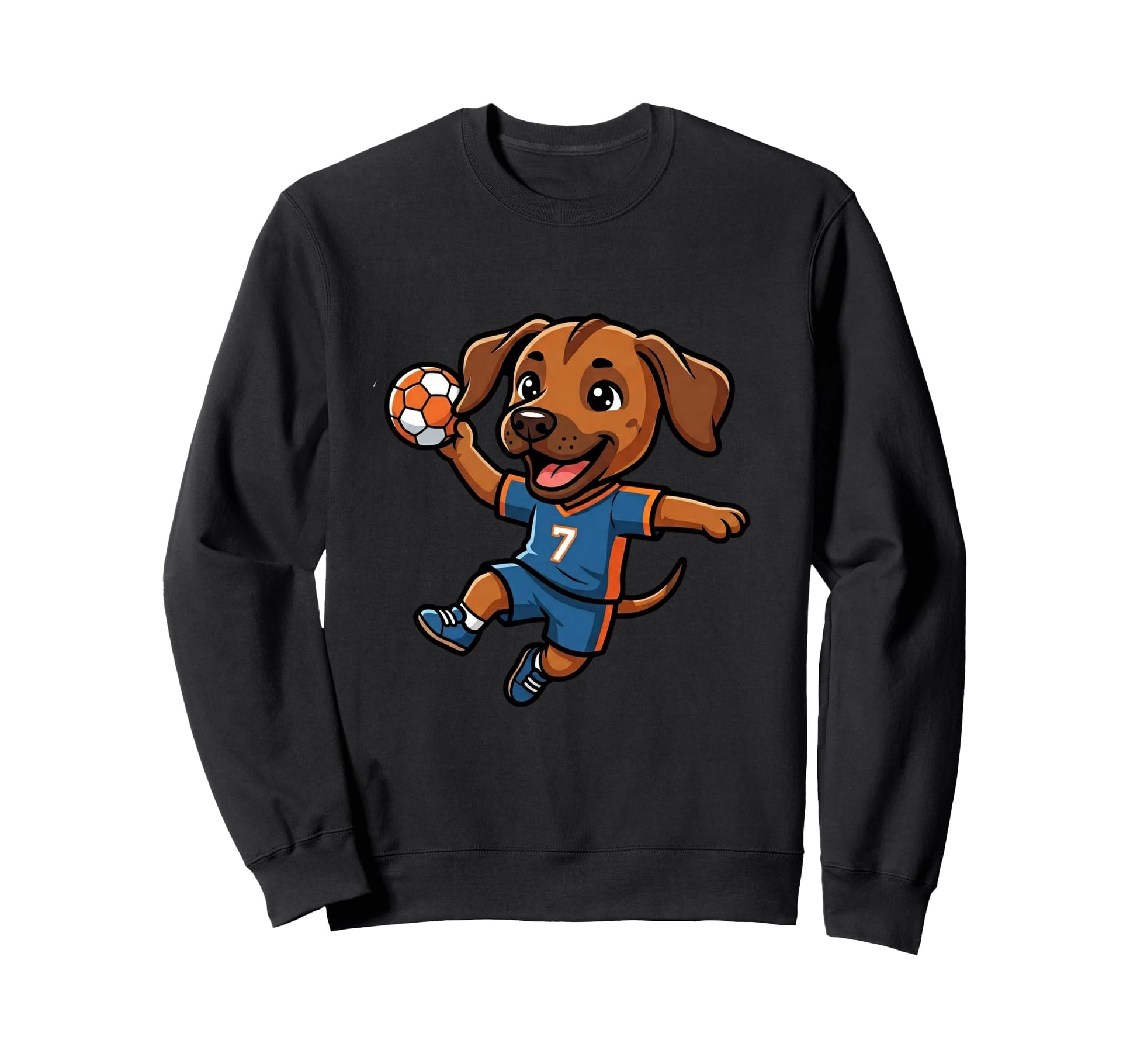 Watermelon Soccer Player Number 7 Sweatshirt - Aesthetic Graphic Unisex - T-Shirt, Sweatshirt, Hoodie