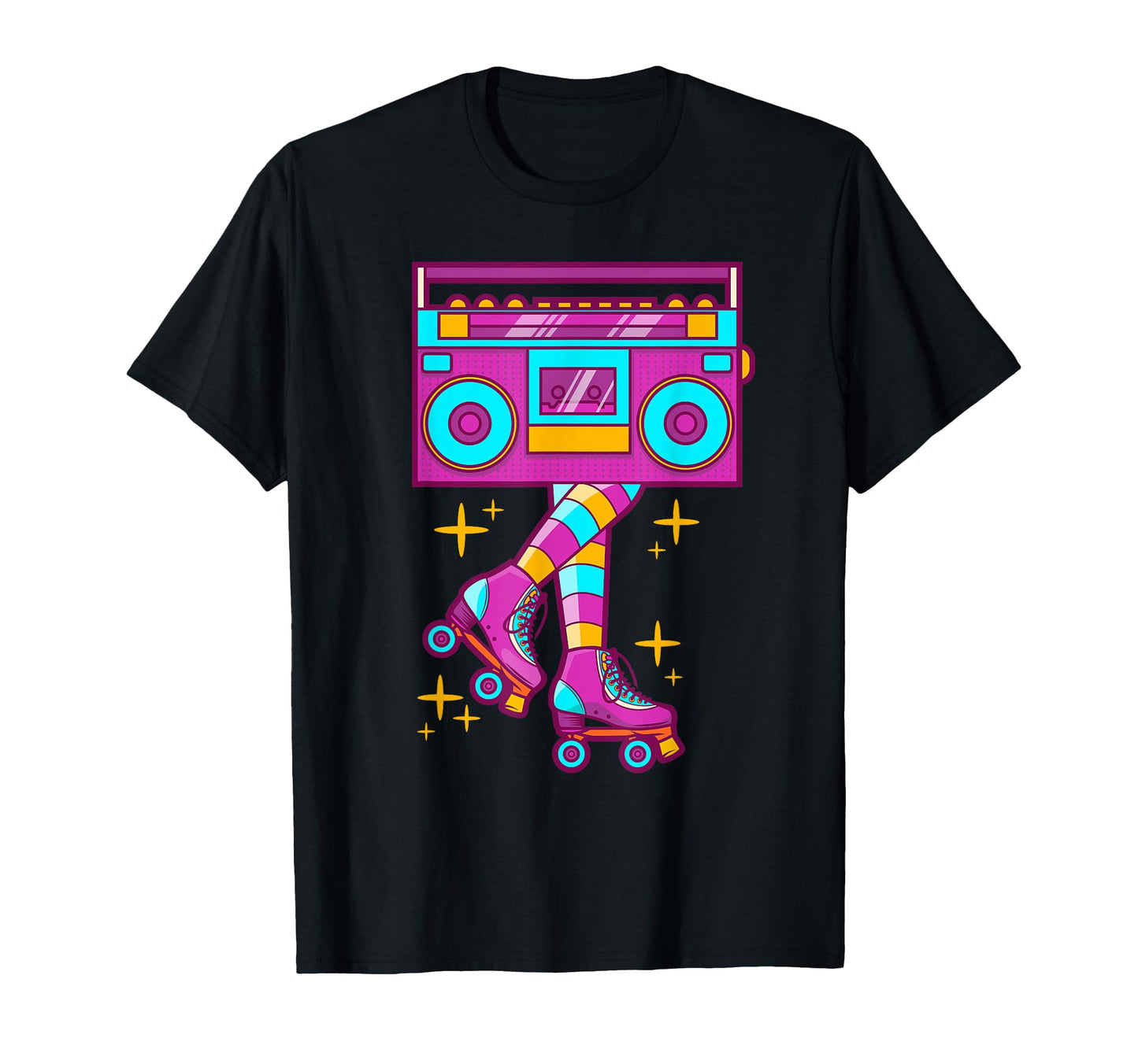 Rollerskates Funny 80S Roller Disco T-Shirt - Streetwear Style Unisex - T-Shirt, Sweatshirt, Hoodie