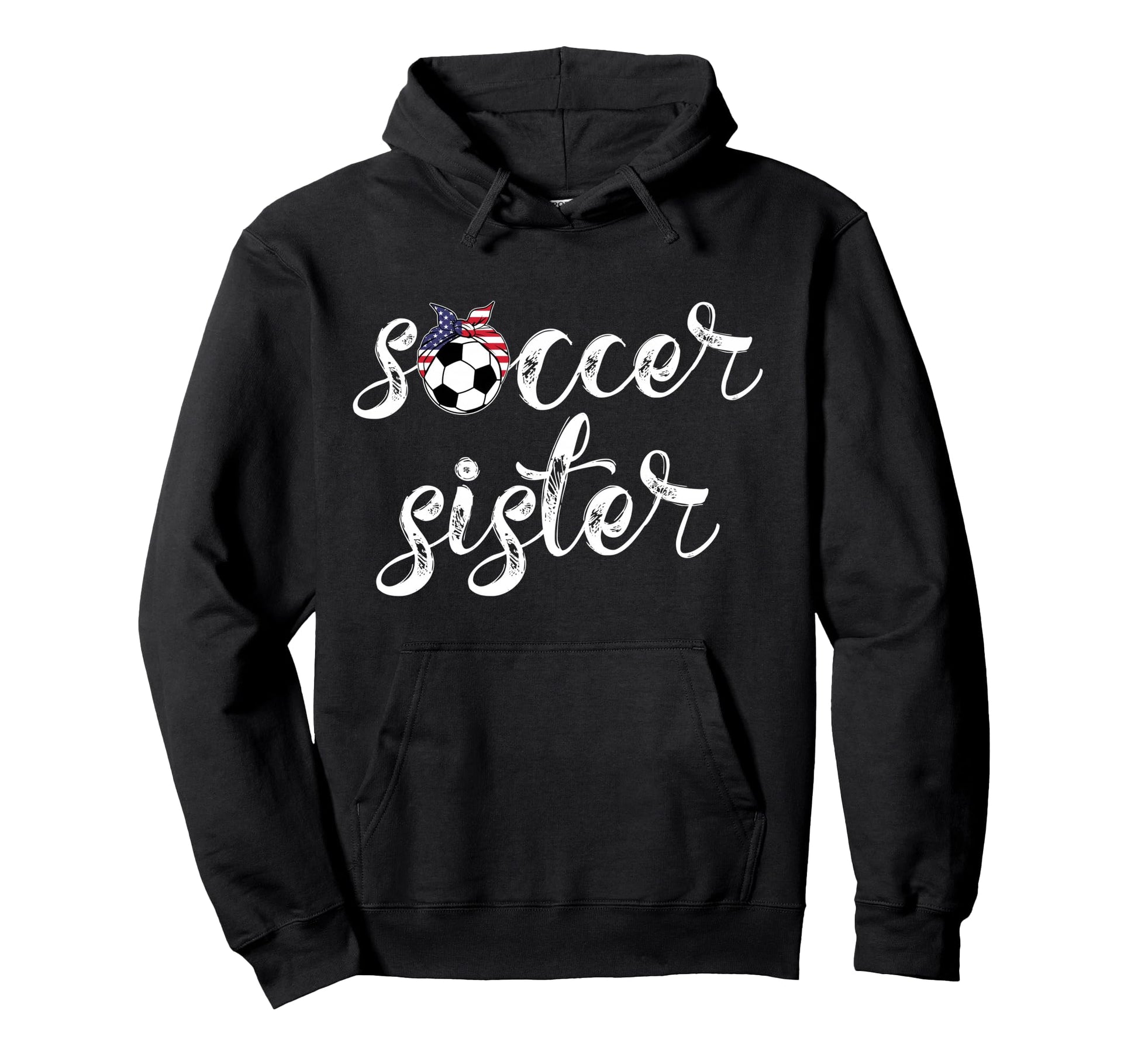 Womens Soccer Player Bandana Ball Team Hoodie - Unique Graphic Unisex - T-Shirt, Sweatshirt, Hoodie