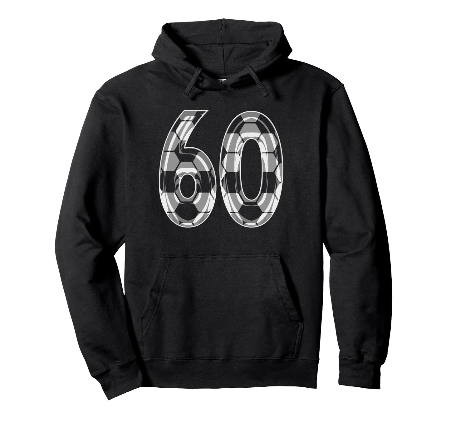 Soccer Number 60 Favorite Player 60 Hoodie - Unique Graphic Men Women - T-Shirt, Sweatshirt, Hoodie