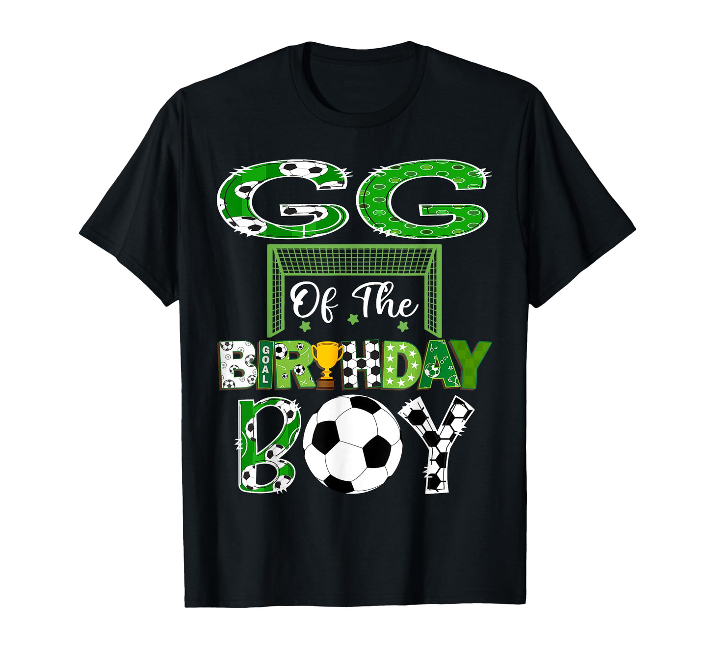 Gg Birthday Soccer Lover Game Day T-Shirt - Unique Graphic Unisex - T-Shirt, Sweatshirt, Hoodie
