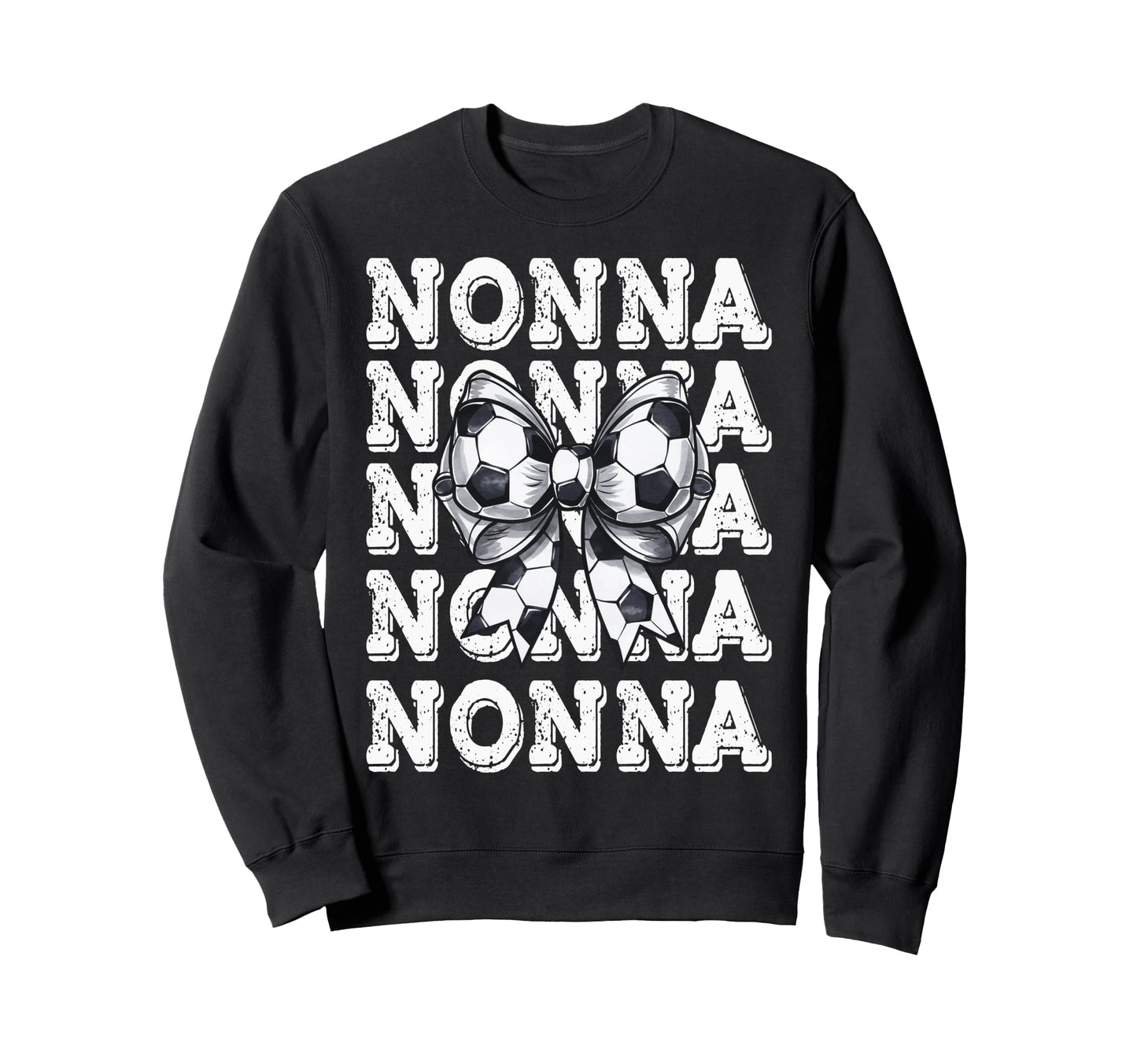Coquette Soccer Nonna Matching Sweatshirt - Custom Art Print Men Women - T-Shirt, Sweatshirt, Hoodie