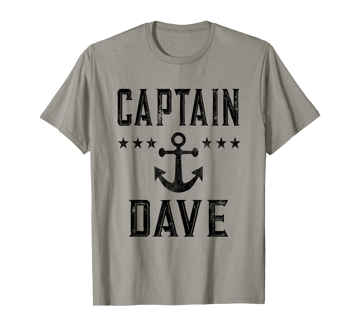 Captain Dave Item Lake Boating Or T-Shirt - Minimalist Print for Adults - T-Shirt, Sweatshirt, Hoodie