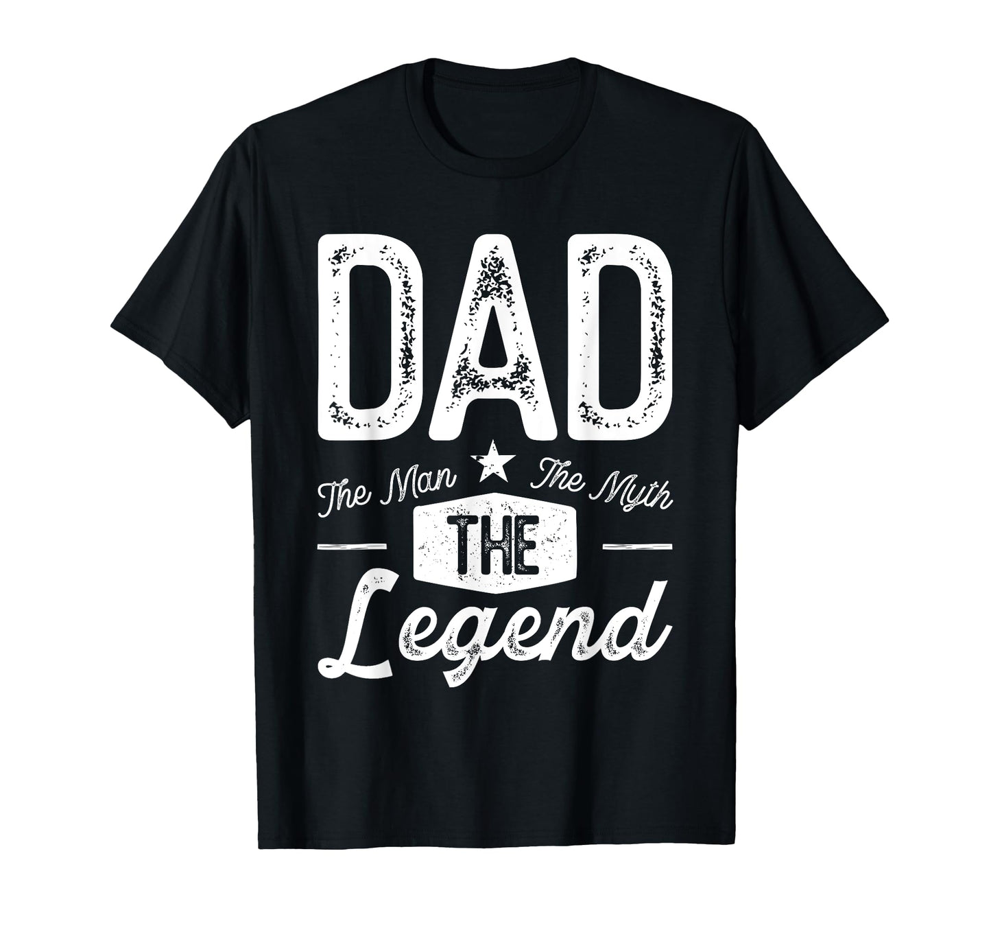 Dad Myth Legend T-Shirt - Custom Art Print Men Women - T-Shirt, Sweatshirt, Hoodie