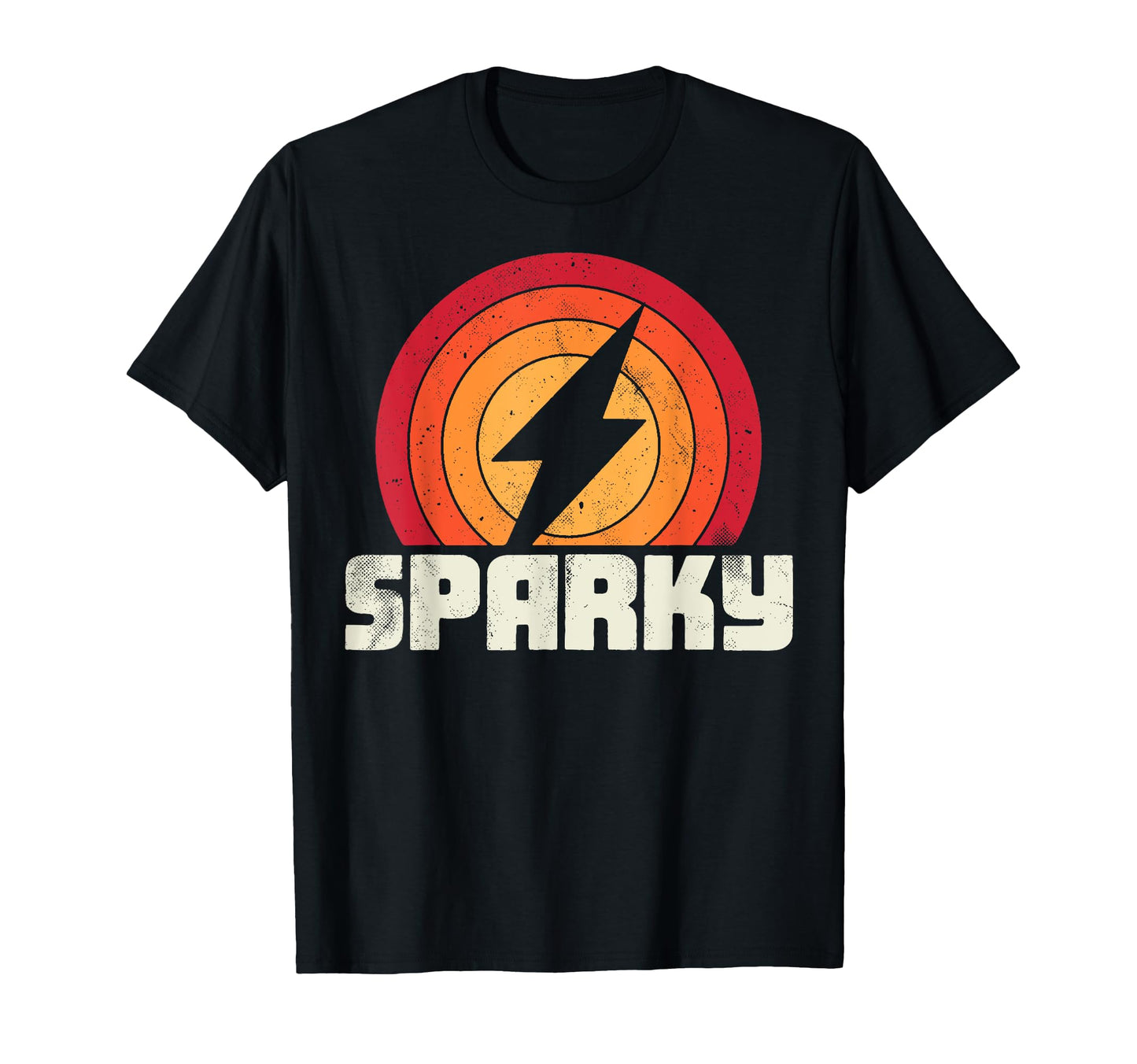 Sparky Electrician Funny Lineman Dad T-Shirt - Novelty Apparel for Adults - T-Shirt, Sweatshirt, Hoodie