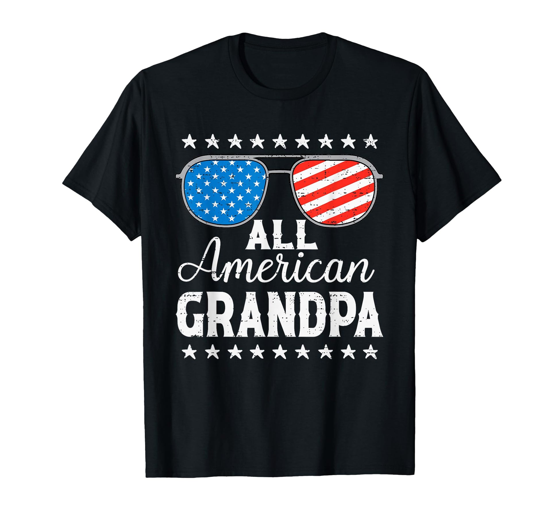 All American Grandpa 4Th July T-Shirt - Aesthetic Graphic Men Women - T-Shirt, Sweatshirt, Hoodie