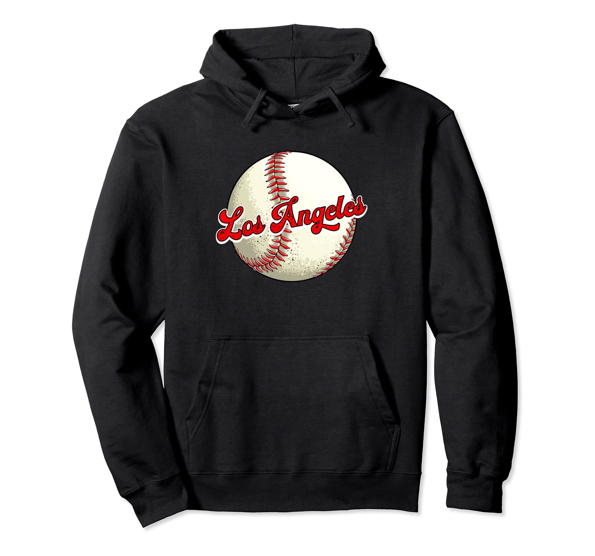 Baseball Lover Mom Dad Los Angeles Hoodie - Unique Graphic Unisex - T-Shirt, Sweatshirt, Hoodie