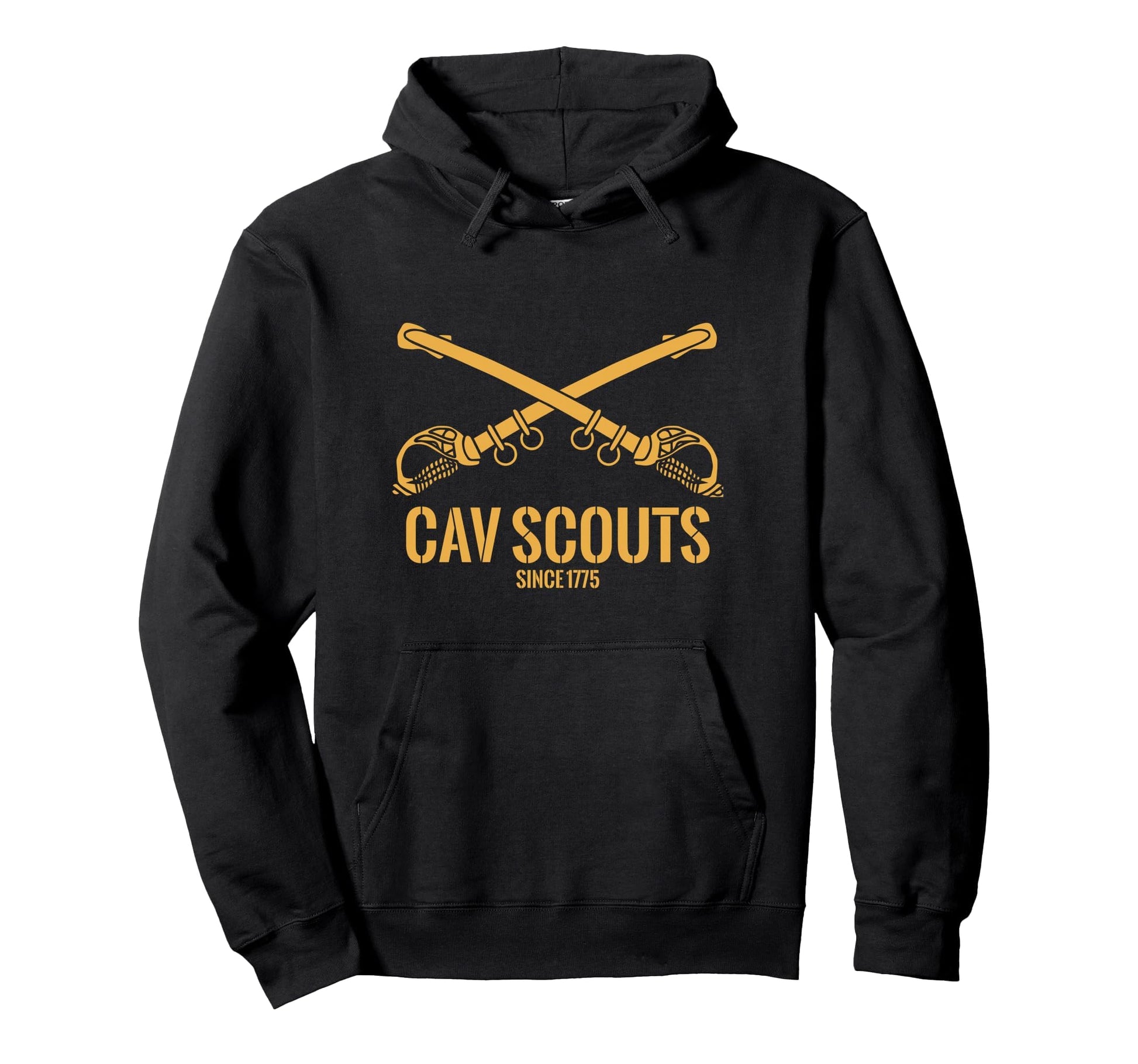 Cavalry Scouts Since 1775 Military Hoodie - Novelty Apparel Men Women - T-Shirt, Sweatshirt, Hoodie