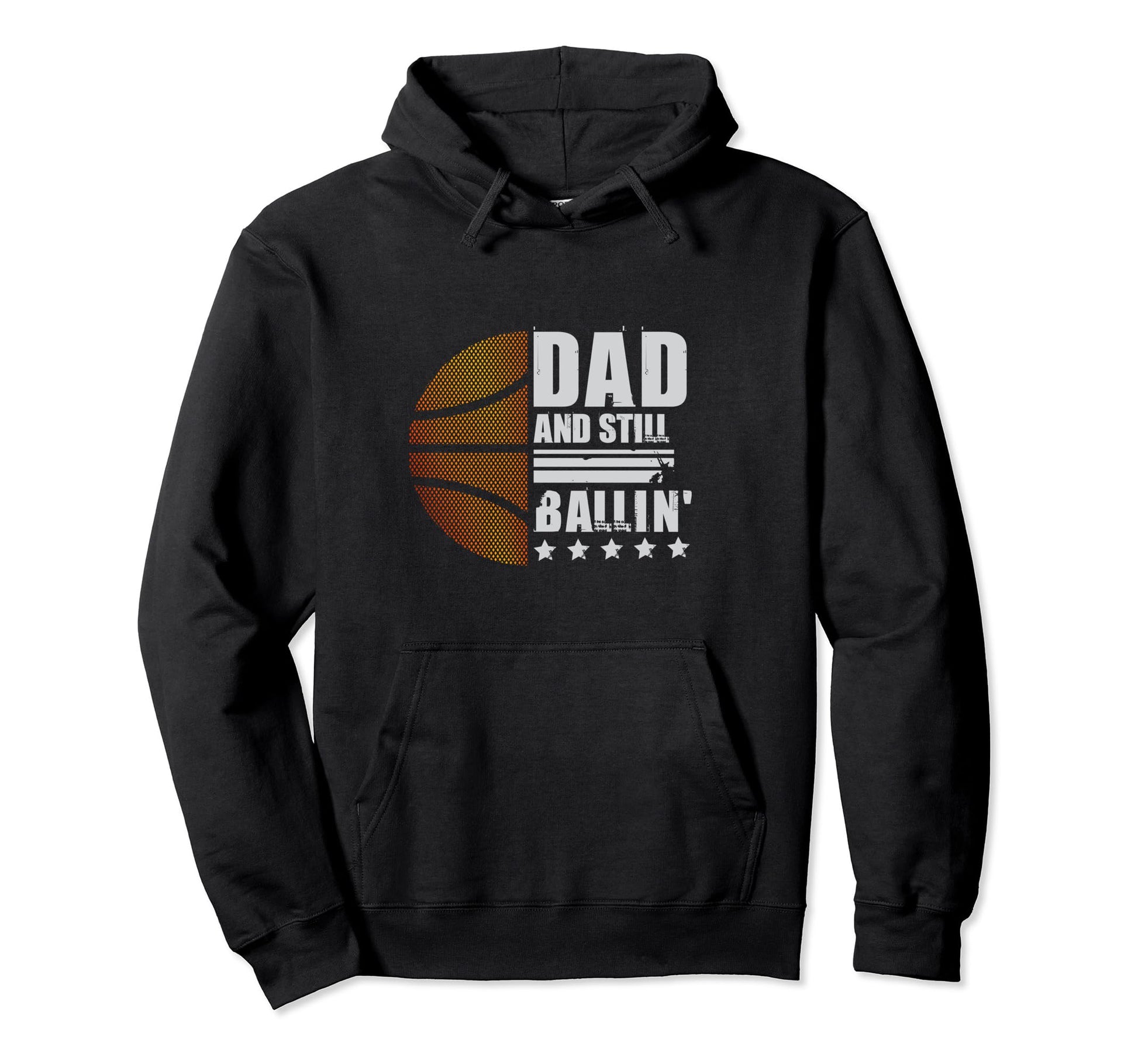 Funny Basketball Dad Hoodie - Minimalist Print Unisex - T-Shirt, Sweatshirt, Hoodie