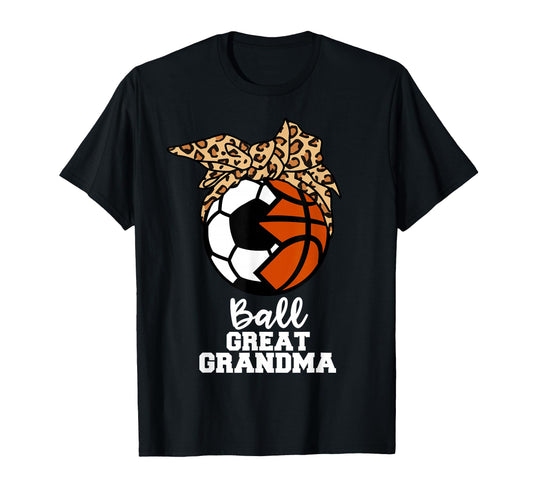 Ball Great Grandma Funny Soccer T-Shirt - Aesthetic Graphic Unisex - T-Shirt, Sweatshirt, Hoodie