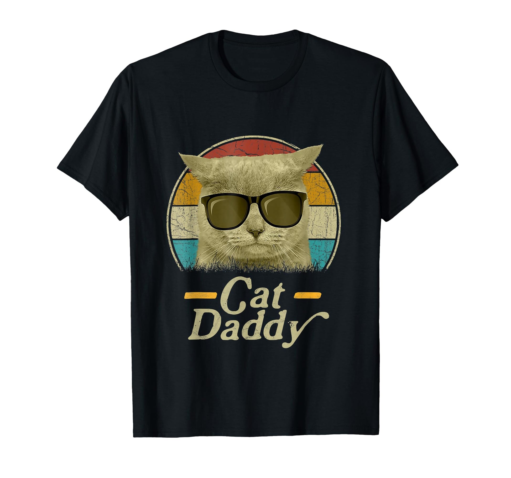 Cat Daddy 80S 90S Sunglasses T-Shirt - Trendy Graphic Men Women - T-Shirt, Sweatshirt, Hoodie