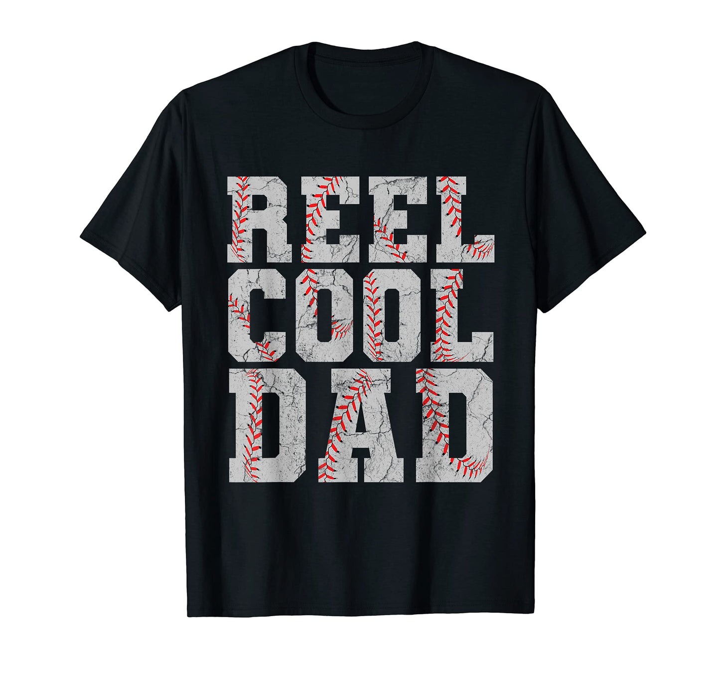 Mens Reel Dad Baseball Coach T-Shirt - Novelty Apparel for Adults - T-Shirt, Sweatshirt, Hoodie
