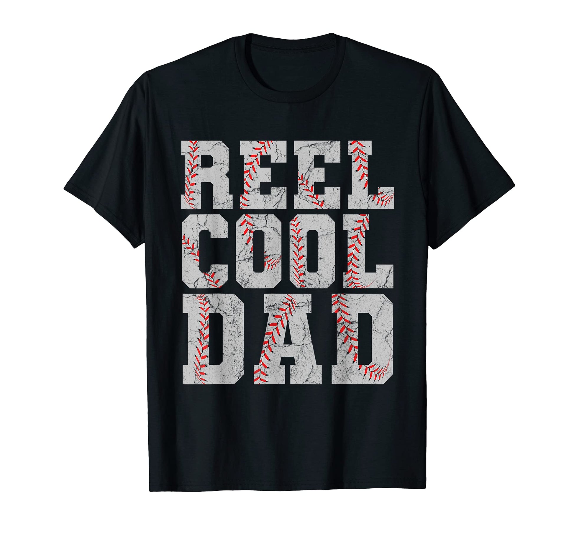 Mens Reel Dad Baseball Coach T-Shirt - Novelty Apparel for Adults - T-Shirt, Sweatshirt, Hoodie