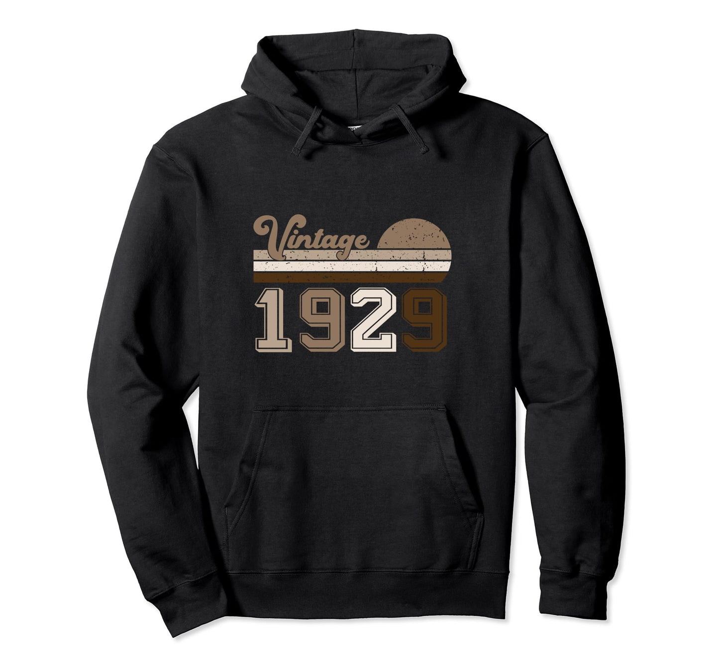 Year 1929 Gift Birthday Mom Dad Hoodie - Novelty Apparel Men Women - T-Shirt, Sweatshirt, Hoodie