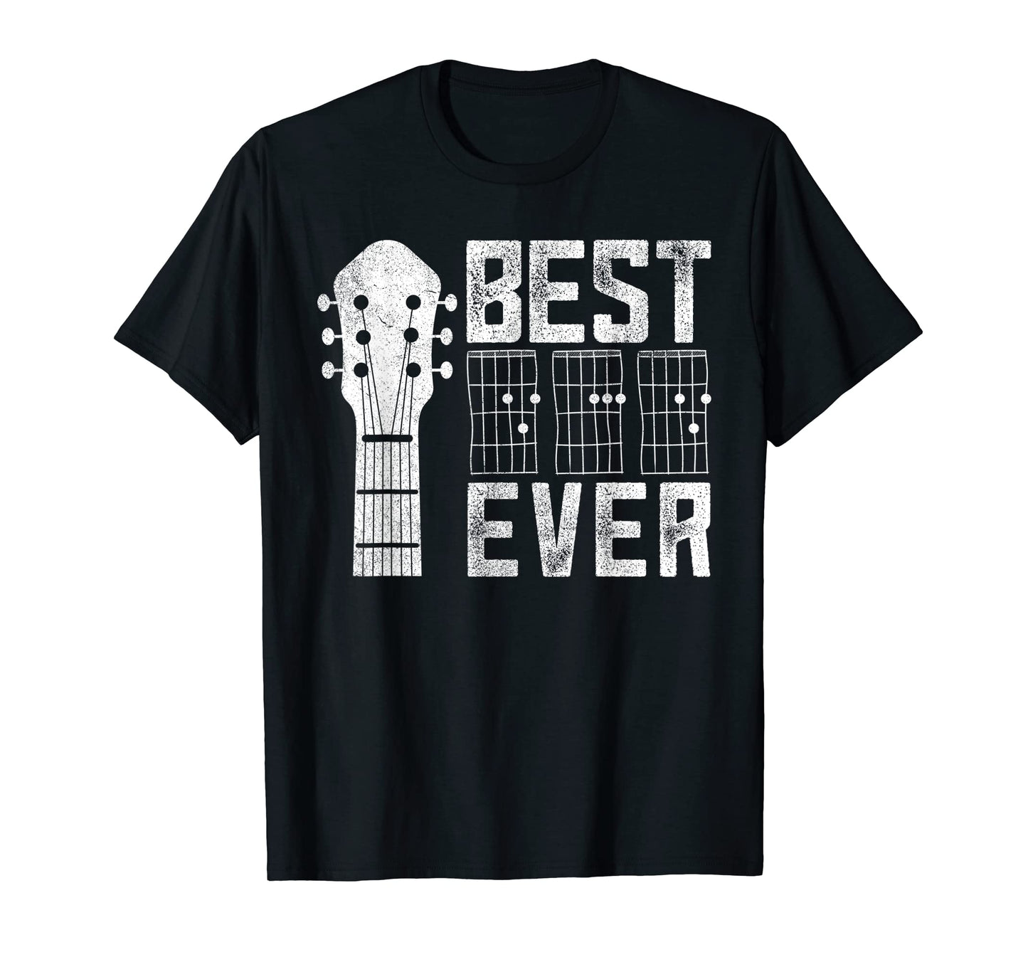 Musician Best Dad Guitar Music Fathers T-Shirt - Unique Graphic Men Women - T-Shirt, Sweatshirt, Hoodie