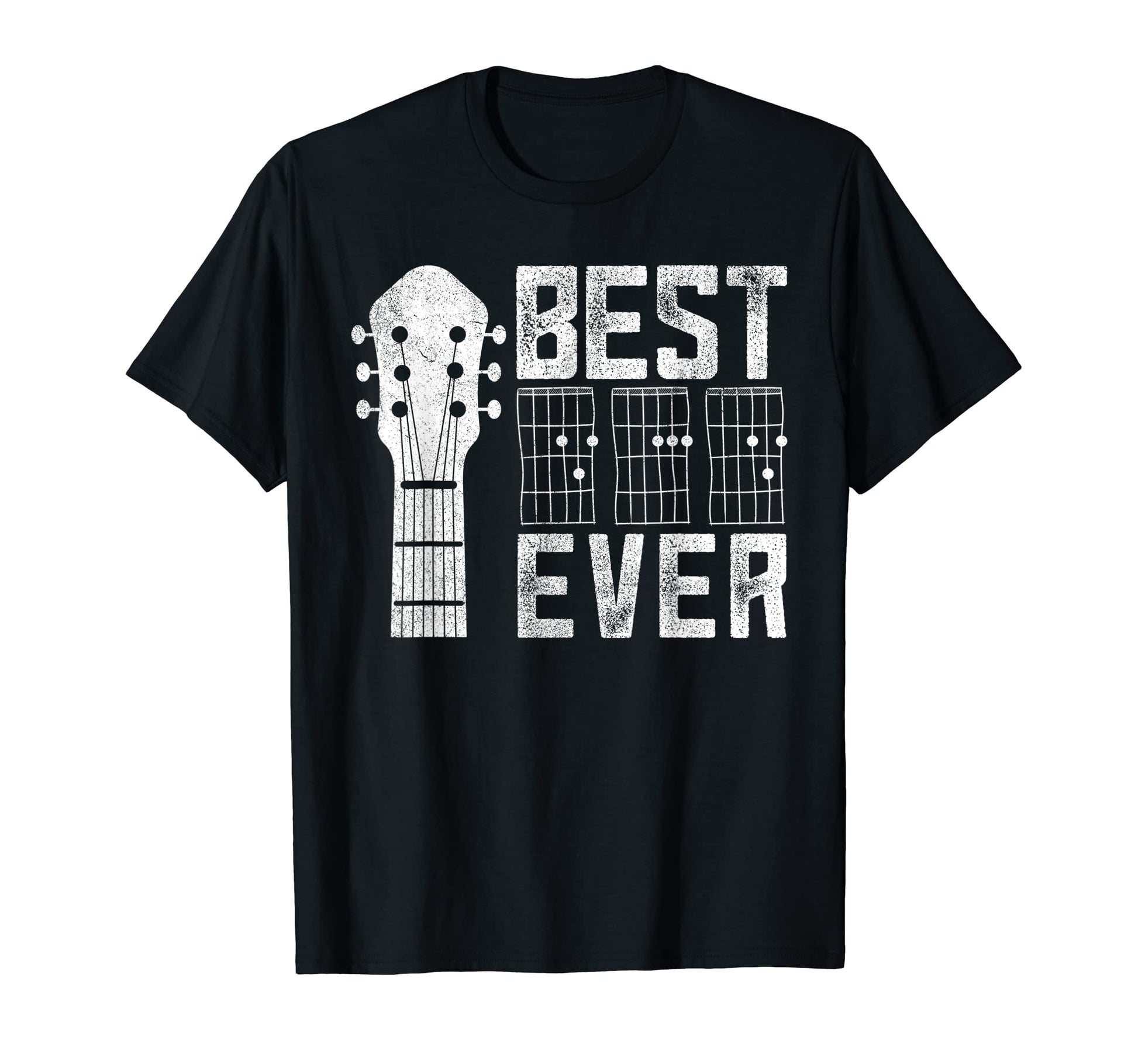Musician Best Dad Guitar Music Fathers T-Shirt - Unique Graphic Men Women - T-Shirt, Sweatshirt, Hoodie