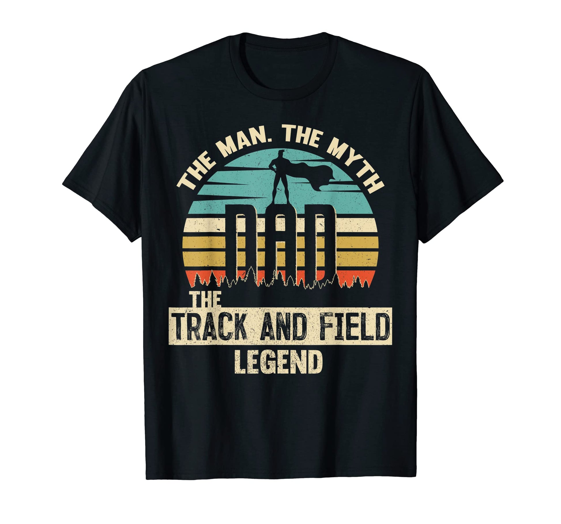 Myth Legend Dad Track And Field T-Shirt - Minimalist Print Men Women - T-Shirt, Sweatshirt, Hoodie