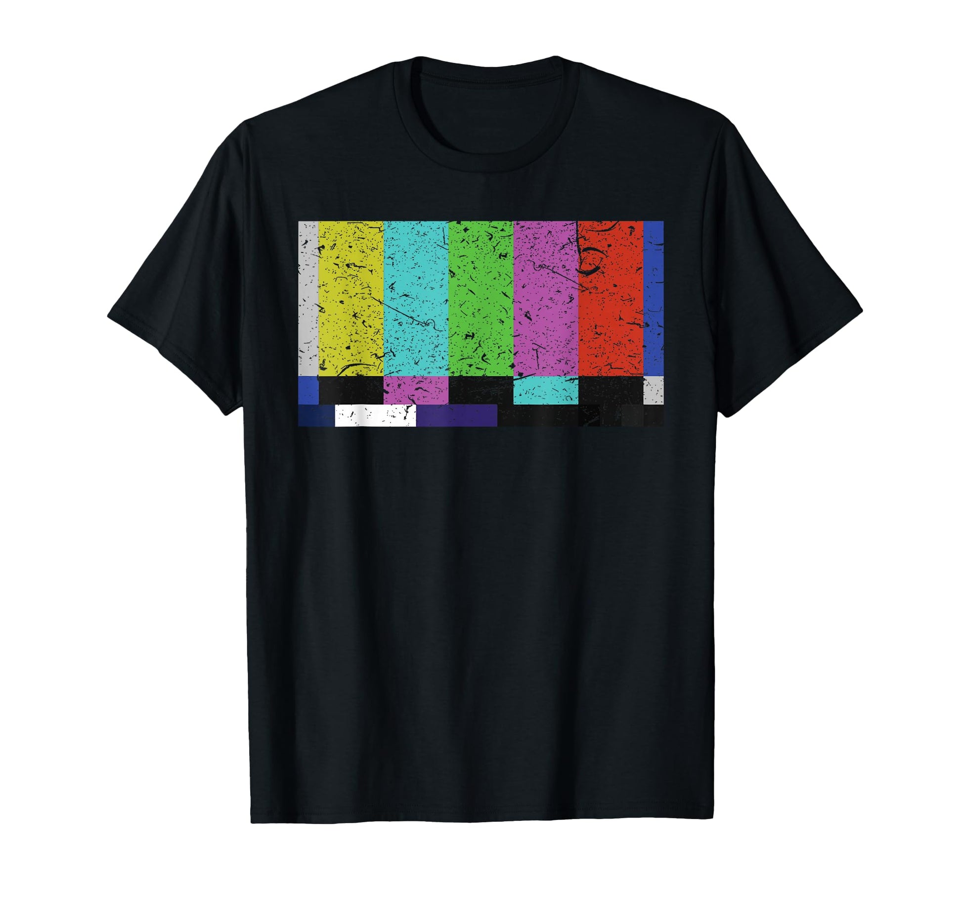 Tv Test Pattern Colour Bars Presents T-Shirt - Minimalist Print Men Women - T-Shirt, Sweatshirt, Hoodie