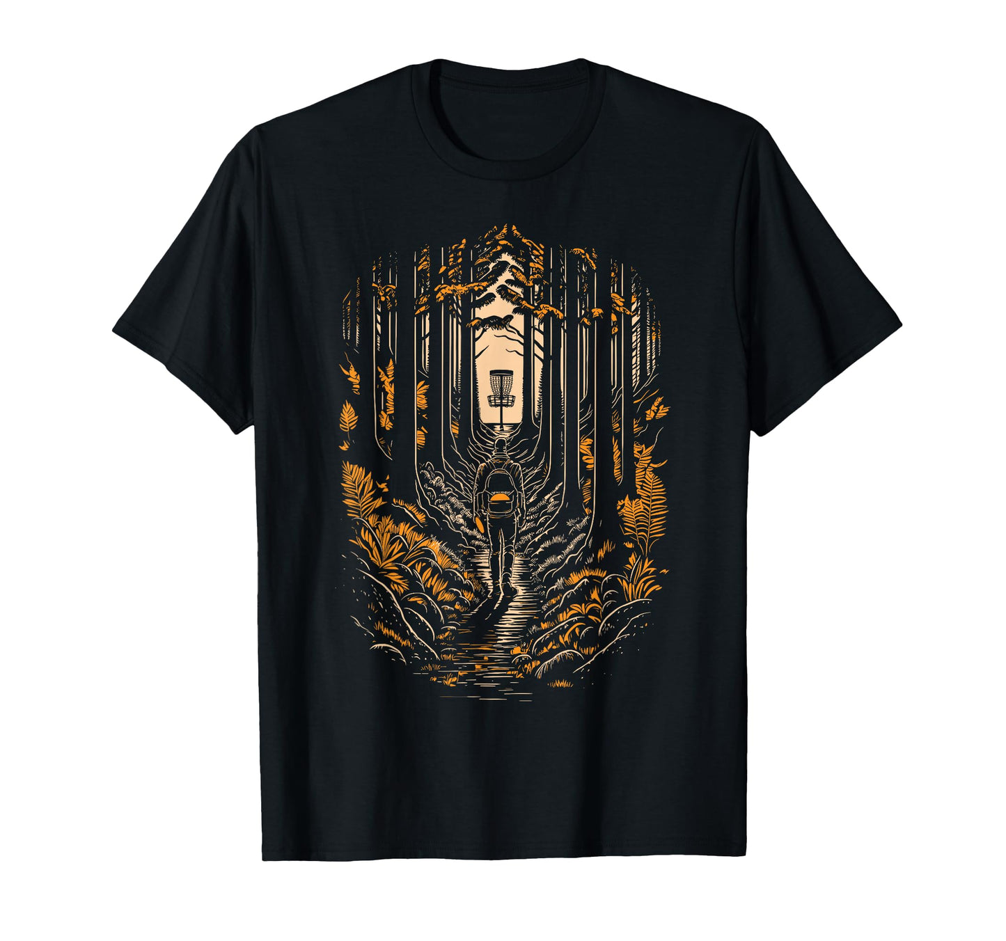Disc Golf Forest Course Wilderness T-Shirt - Aesthetic Graphic Unisex - T-Shirt, Sweatshirt, Hoodie
