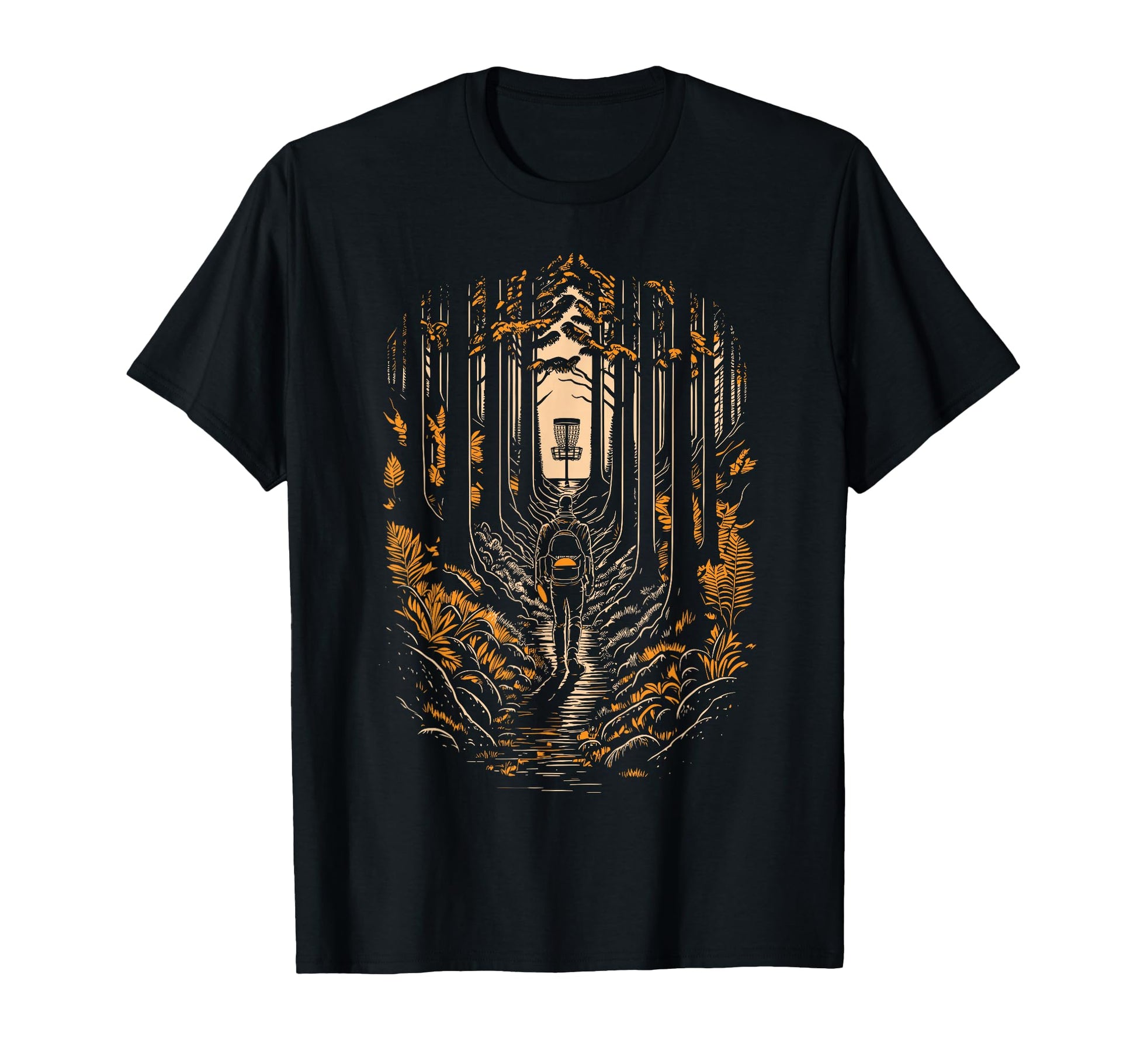 Disc Golf Forest Course Wilderness T-Shirt - Aesthetic Graphic Unisex - T-Shirt, Sweatshirt, Hoodie