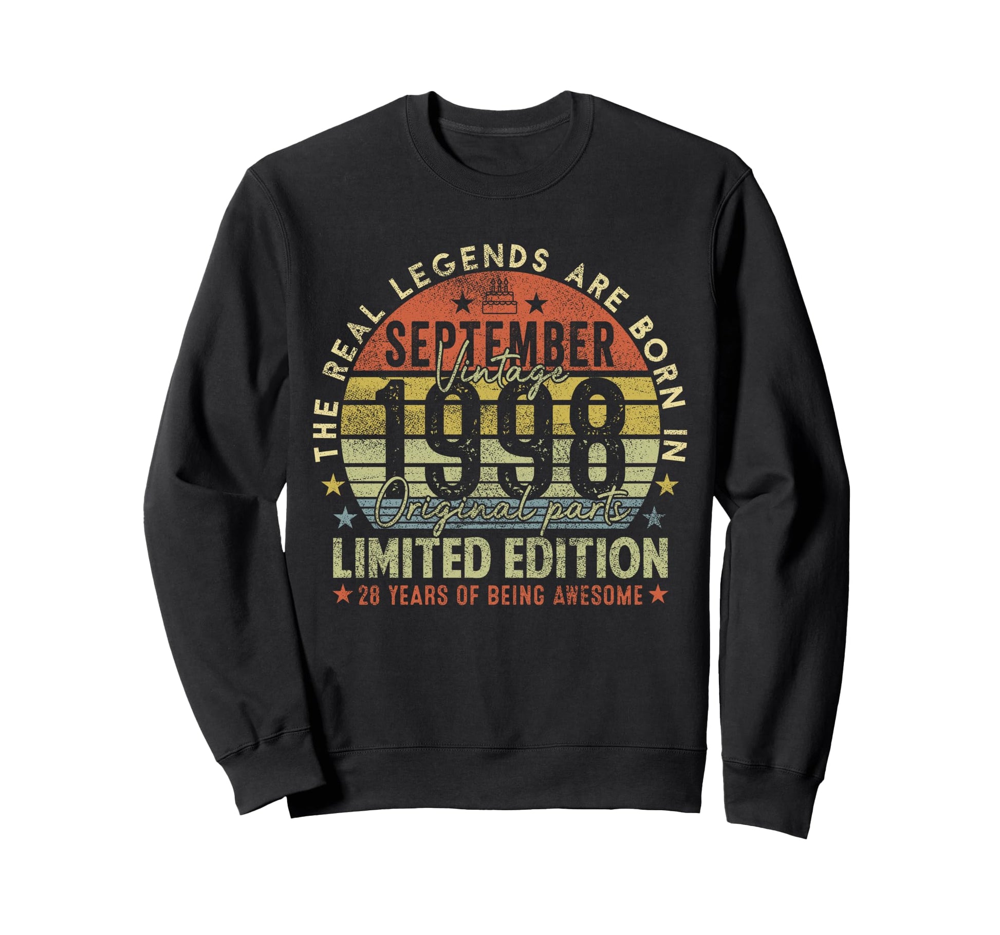 28Th Birthday Legends September 1996 Sweatshirt - Streetwear Style Unisex - T-Shirt, Sweatshirt, Hoodie