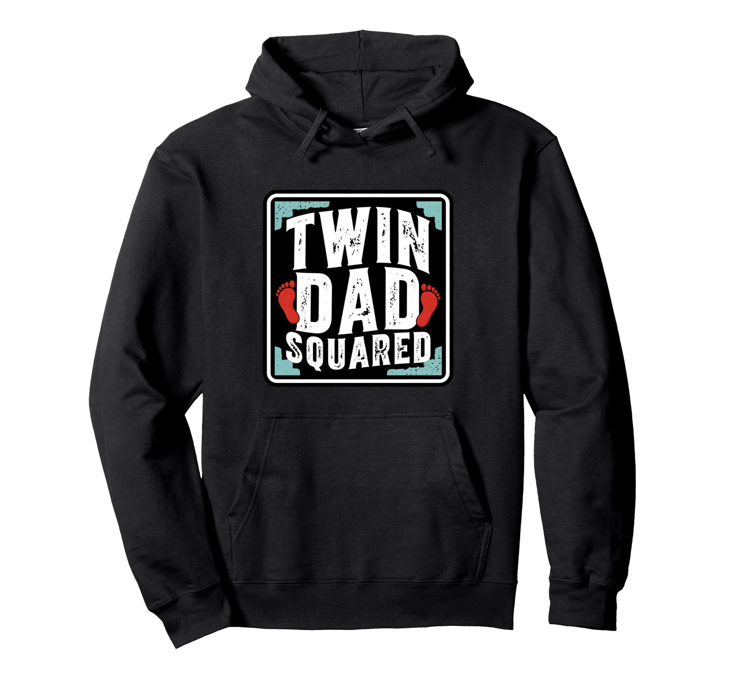 Twin Dad Squared Hoodie - Streetwear Style Men Women - T-Shirt, Sweatshirt, Hoodie
