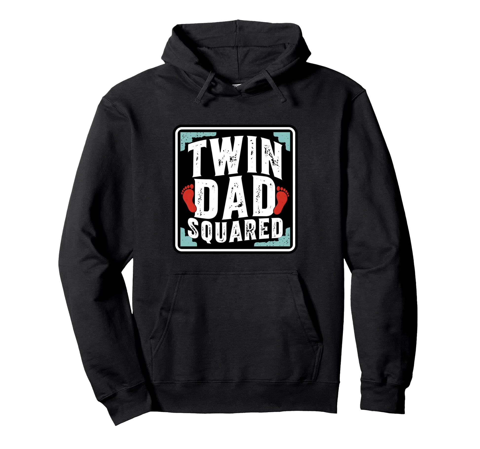 Twin Dad Squared Hoodie - Streetwear Style Men Women - T-Shirt, Sweatshirt, Hoodie