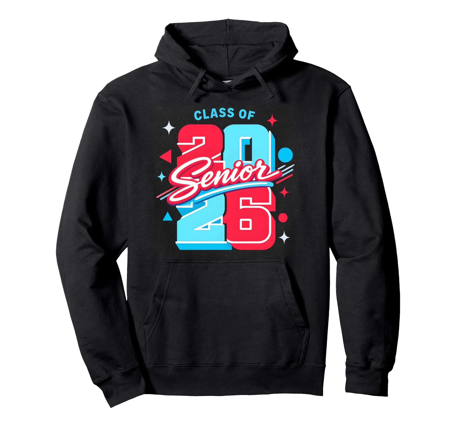 Senior Mom Graduation Class 2026 First Hoodie - Fun Novelty Design Unisex - T-Shirt, Sweatshirt, Hoodie