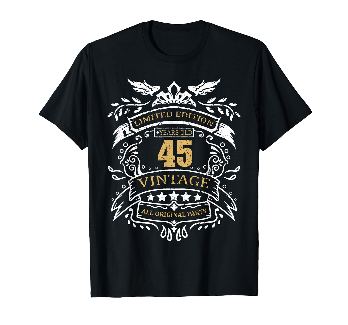 45 Years Ago 45Th Birthday Shirts T-Shirt - Graphic Print for Adults - T-Shirt, Sweatshirt, Hoodie