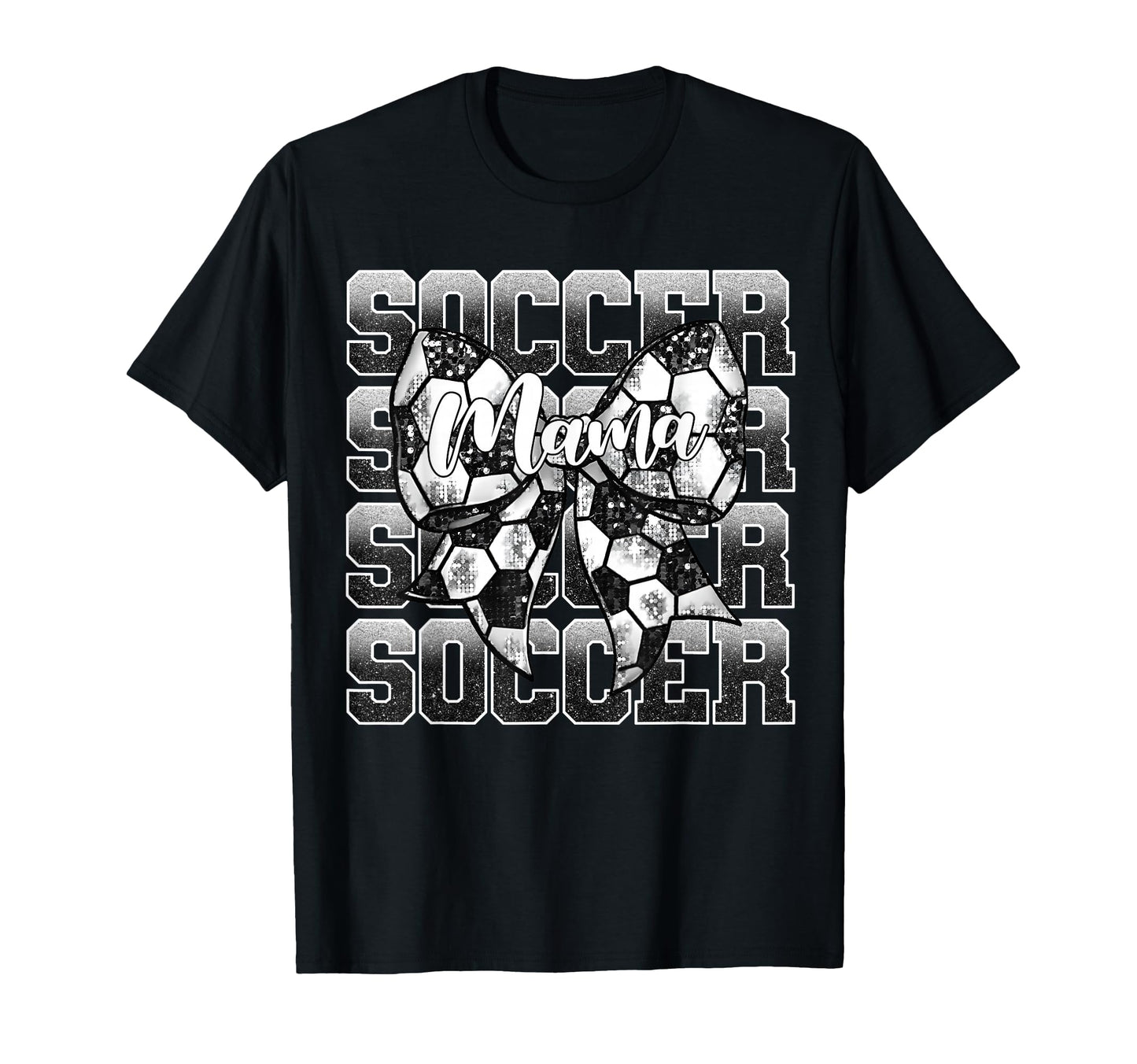 Soccer Mama Coquette Bow Game Day T-Shirt - Streetwear Style Men Women - T-Shirt, Sweatshirt, Hoodie